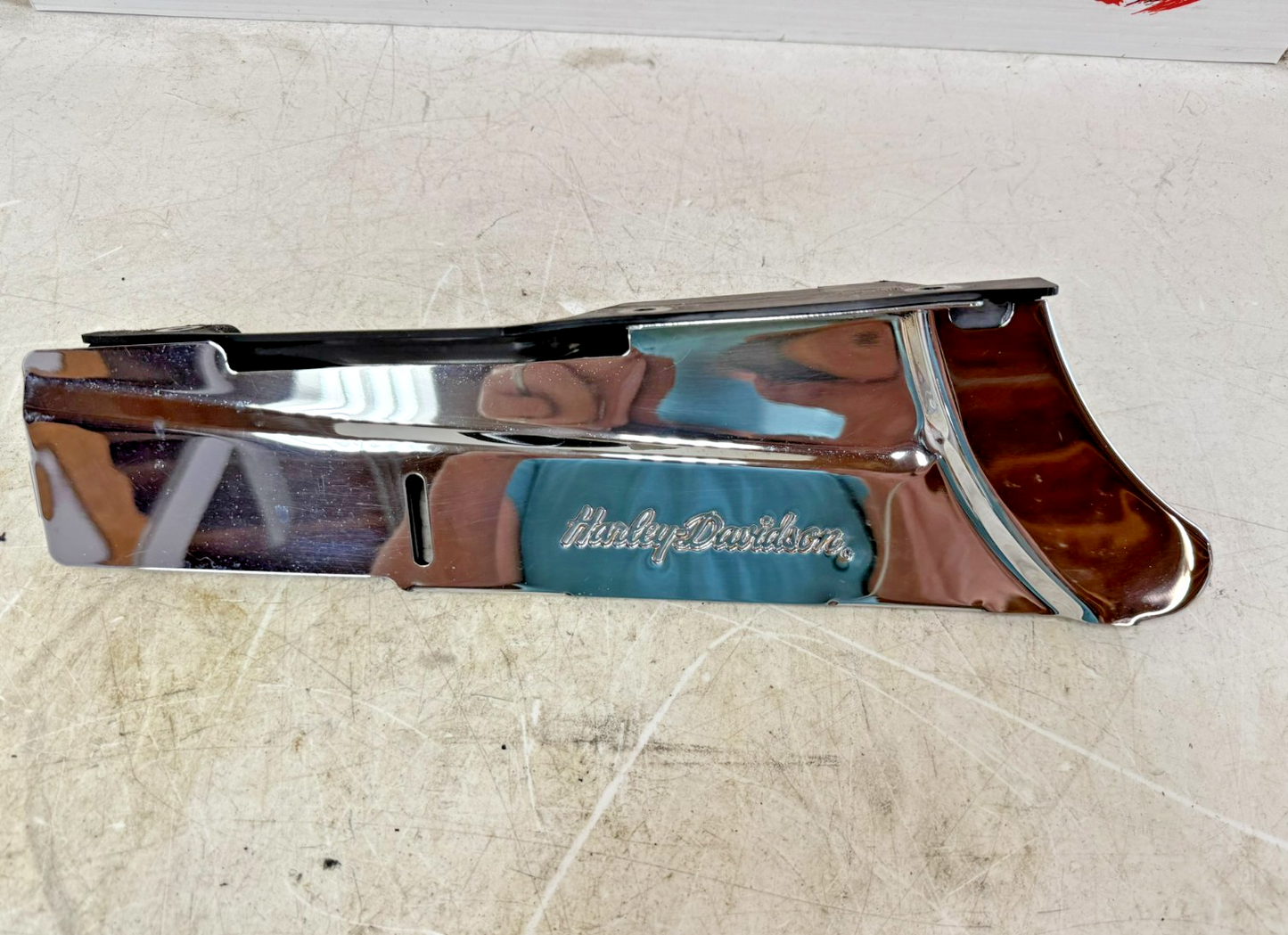 2003 HARLEY DYNA WIDE GLIDE Chrome Lower Belt Cover Guard