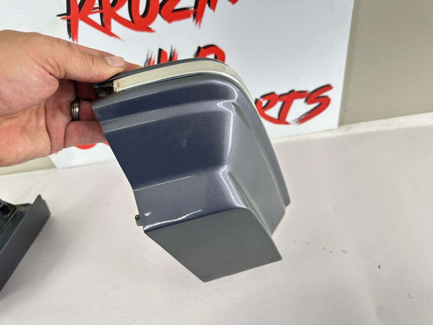 88-00 HONDA GOLDWING GL1500 Saddle Bag Corner Filler Panel Gray