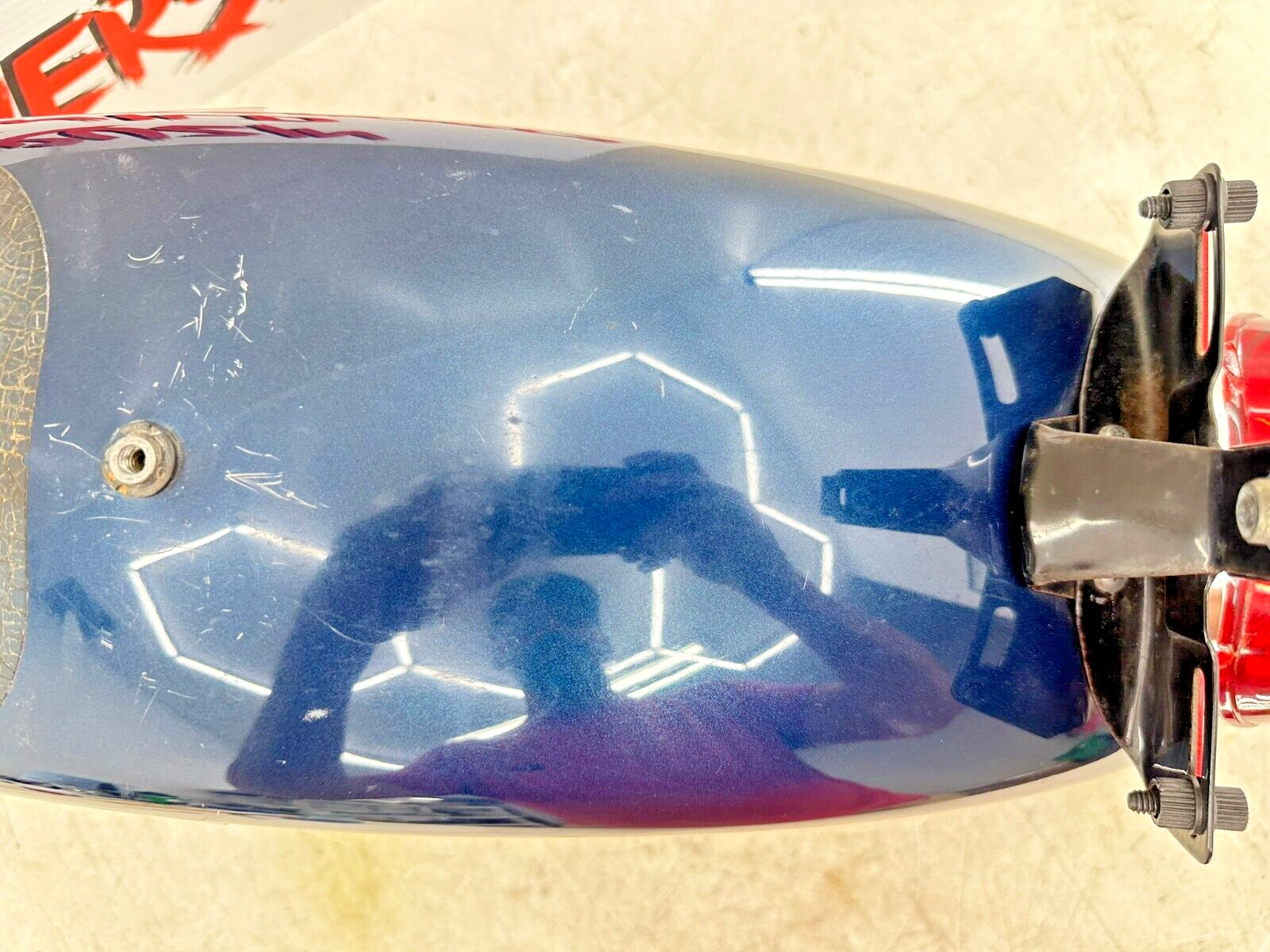 2002 HARLEY SOFTAIL OEM HD Rear Fender + Brake Light
