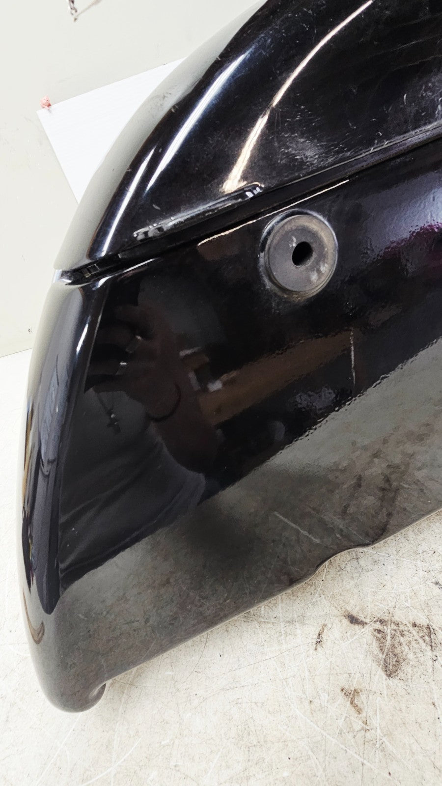 2000 HONDA VALKYRIE INTERSTATE Left Saddlebag Hard Side w/ Lid & Luggage Case