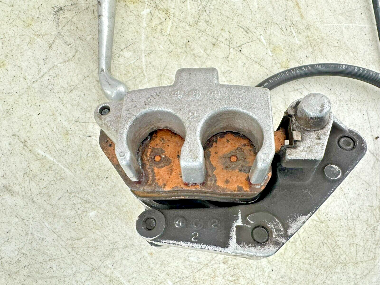 2004 UP HARLEY DAVIDSON SPORTSTER OEM HD Front Brake Master Cylinder Caliper