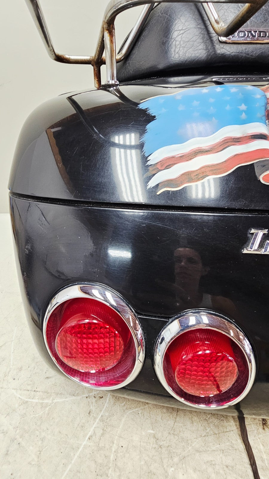 2000 HONDA VALKYRIE INTERSTATE Rear Back Trunk Luggage Speaker Lid Storage Box