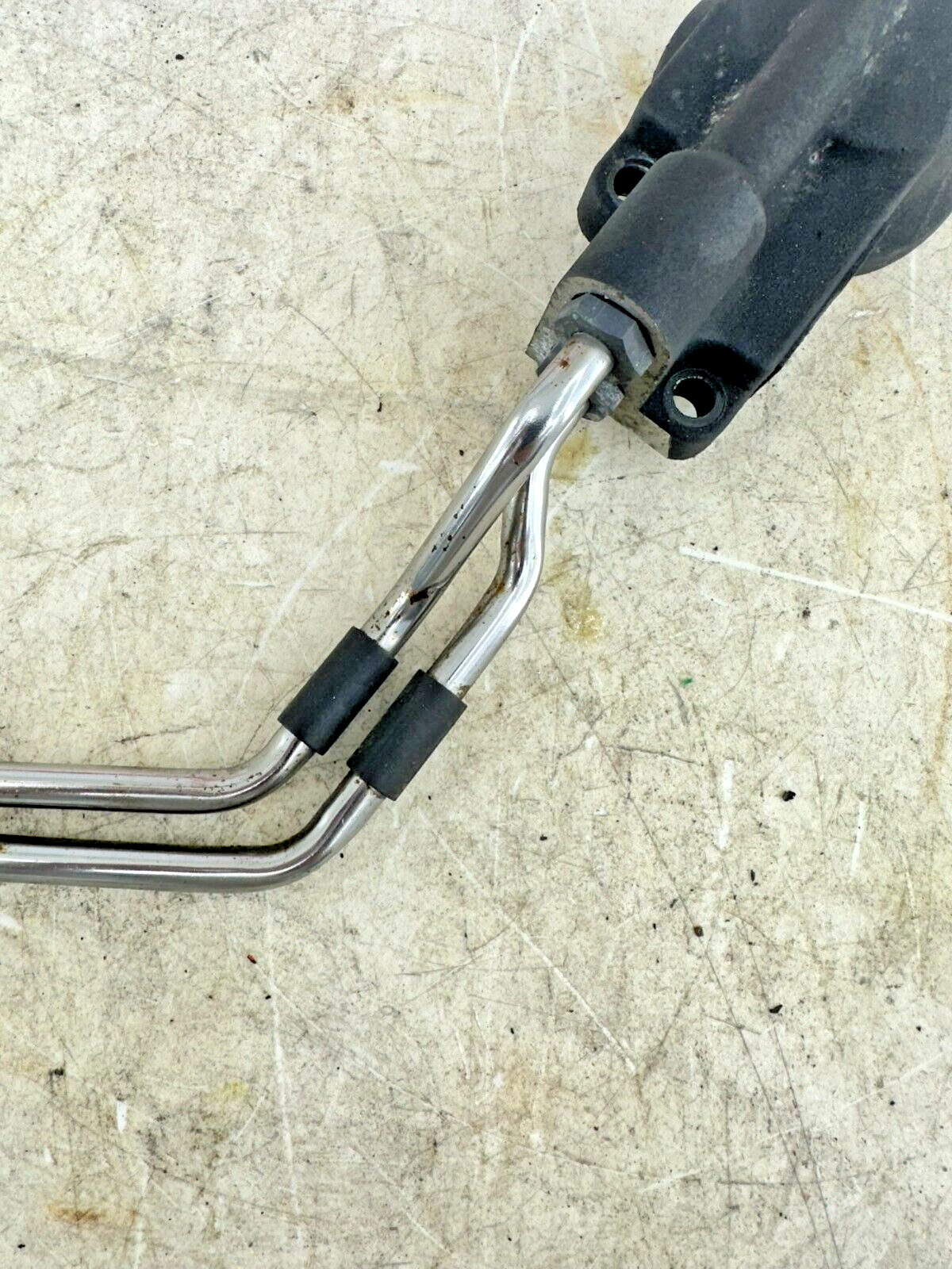 1997 HARLEY DYNA OEM HD Oil Filter Housing Mount + Hoses