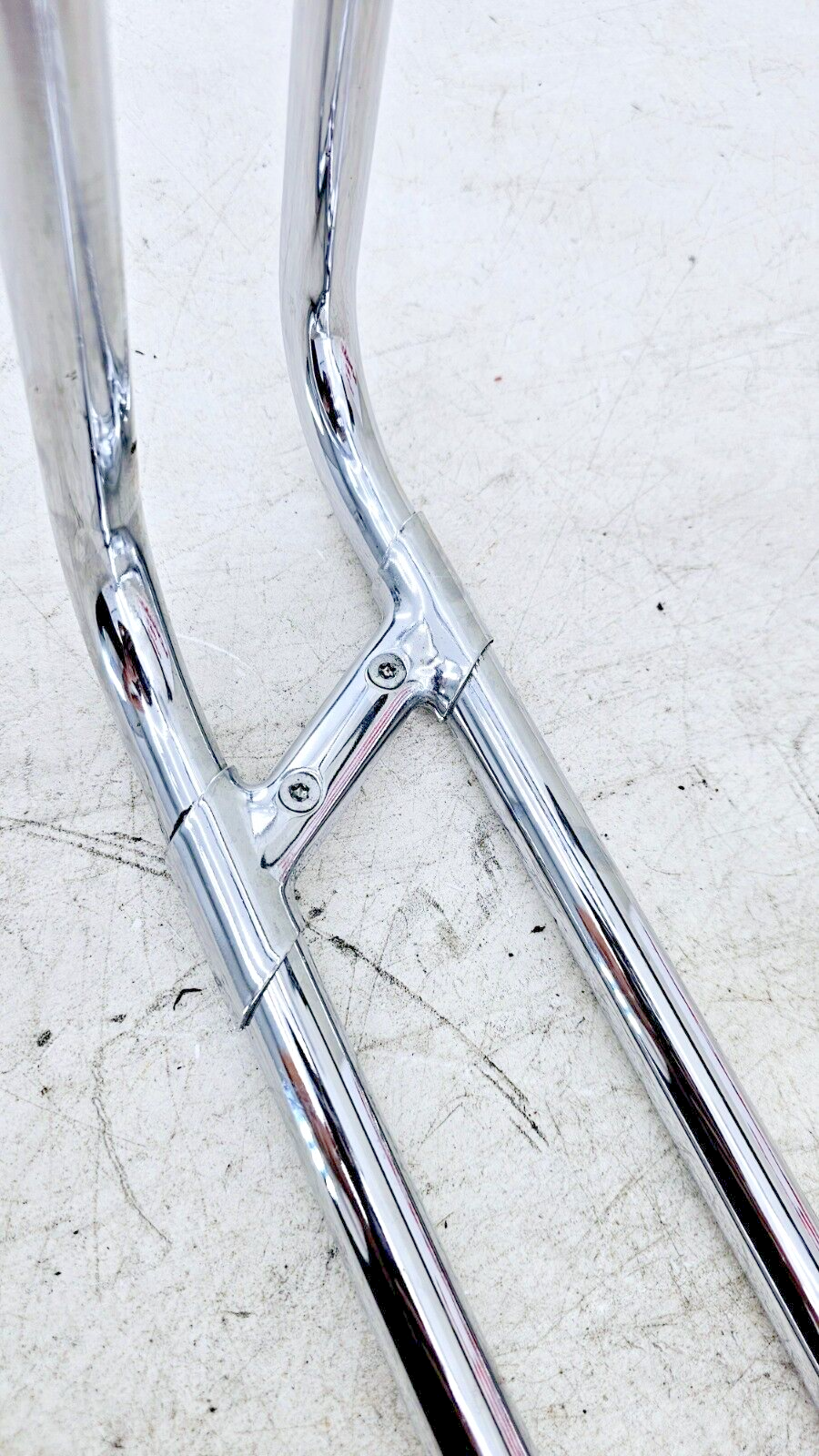1998 HARLEY FLH ELECTRA GLIDE Chrome Right Saddlebag Guard Bumper Surround Bars