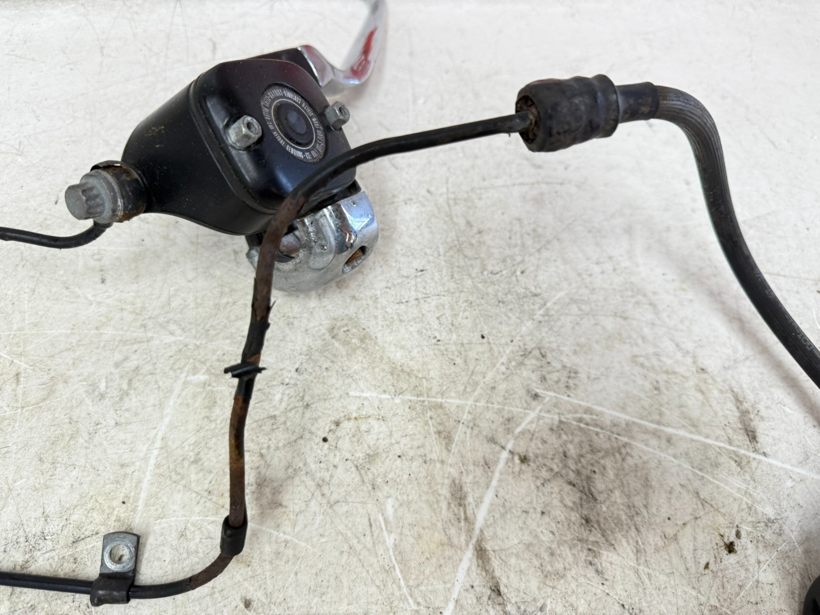 1997 HARLEY DAVIDSON SOFTAIL Front Brake Master Cylinder & Brake Caliper