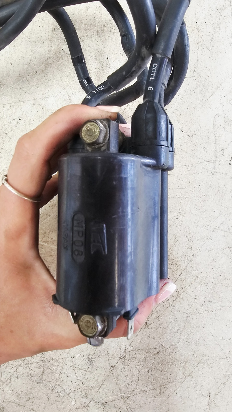 1995 HONDA GOLDWING GL1500 Ignition Coil & Spark Plug Wires