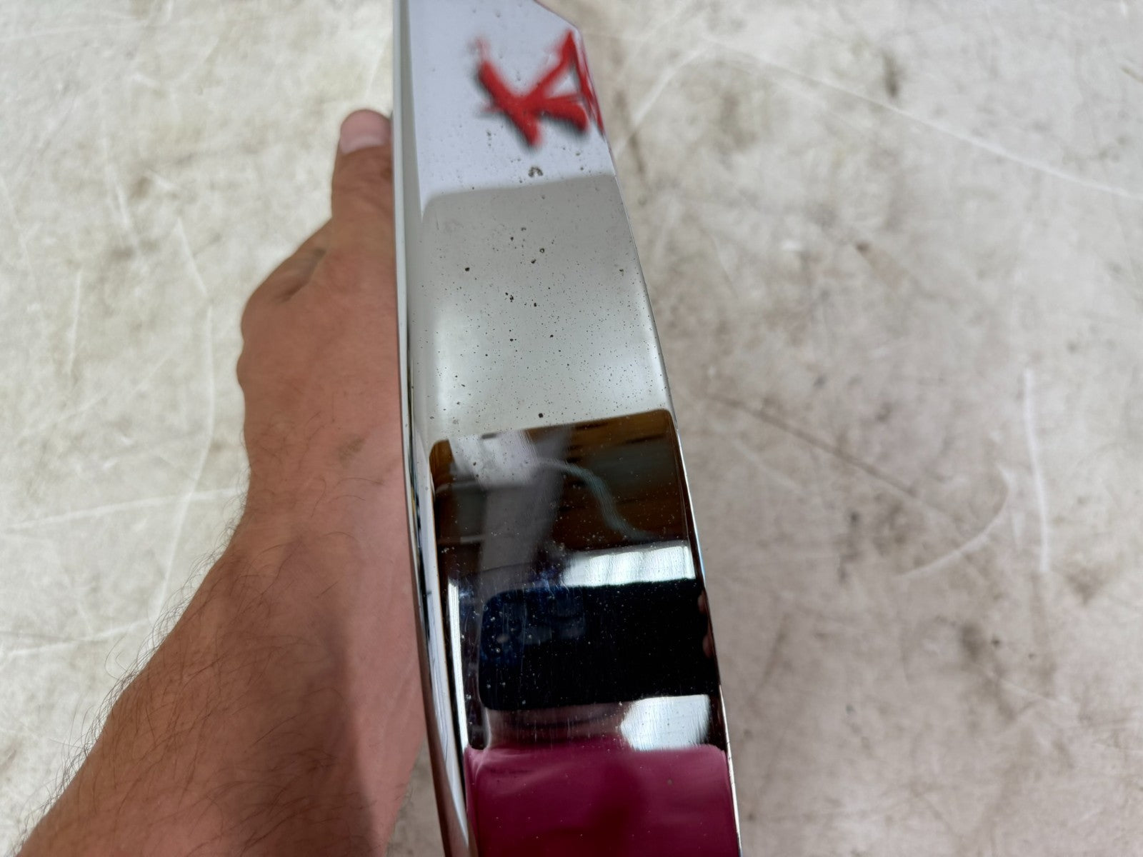 1997 HARLEY DAVIDSON SOFTAIL Chrome Upper Belt Cover Guard