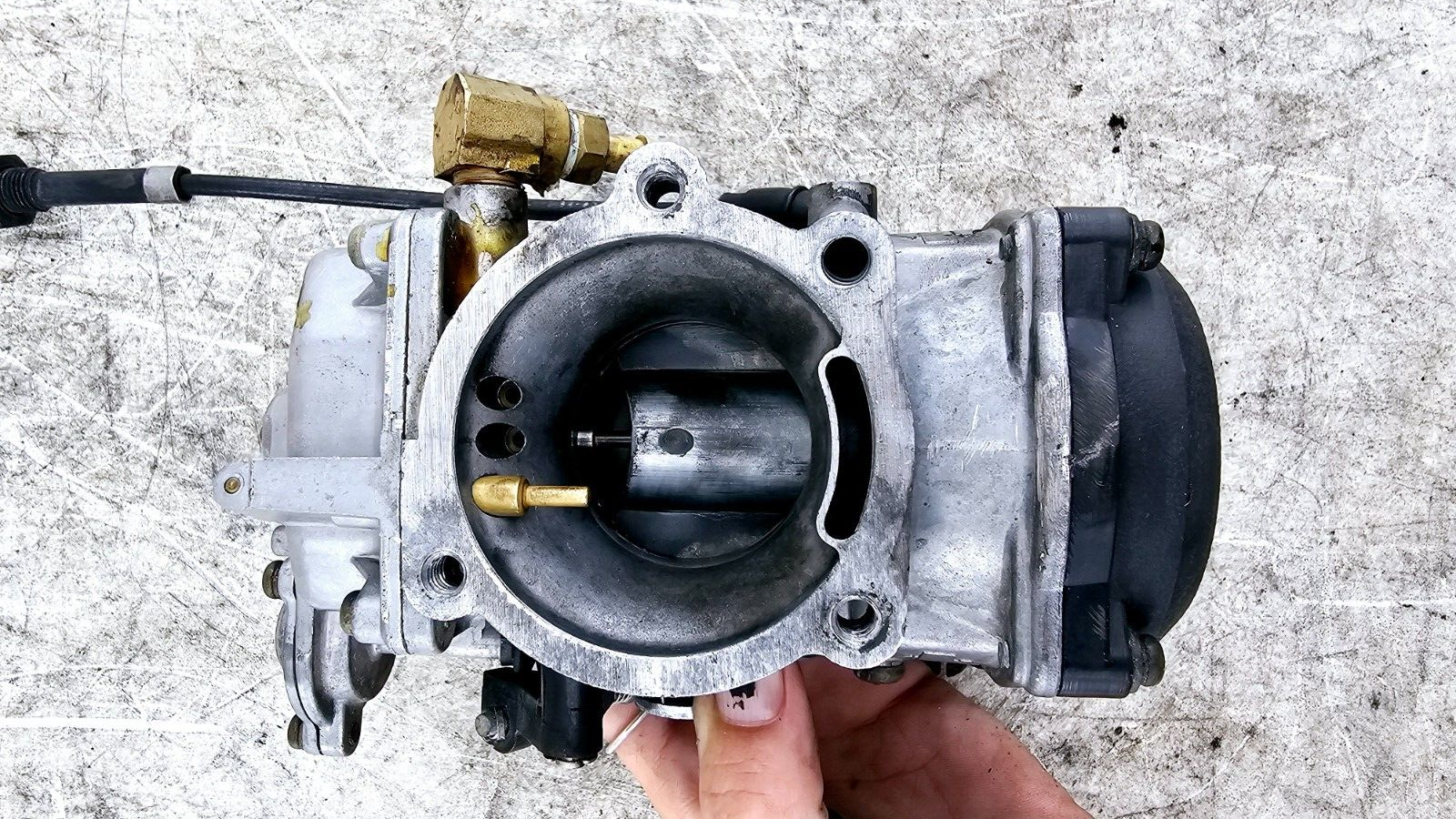1994 HARLEY FLH ELECTRA GLIDE OEM HD Engine Carburetor Carburator Carb 27207-93