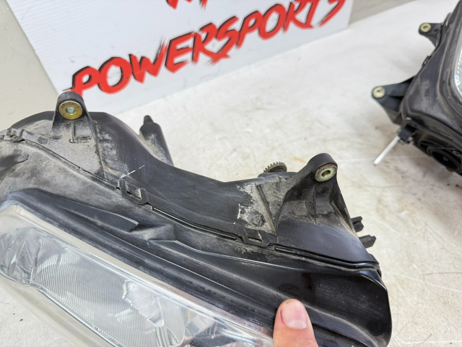 2002 Honda Goldwing GL1800 Front Headlight Left & Right Head Light Lamp