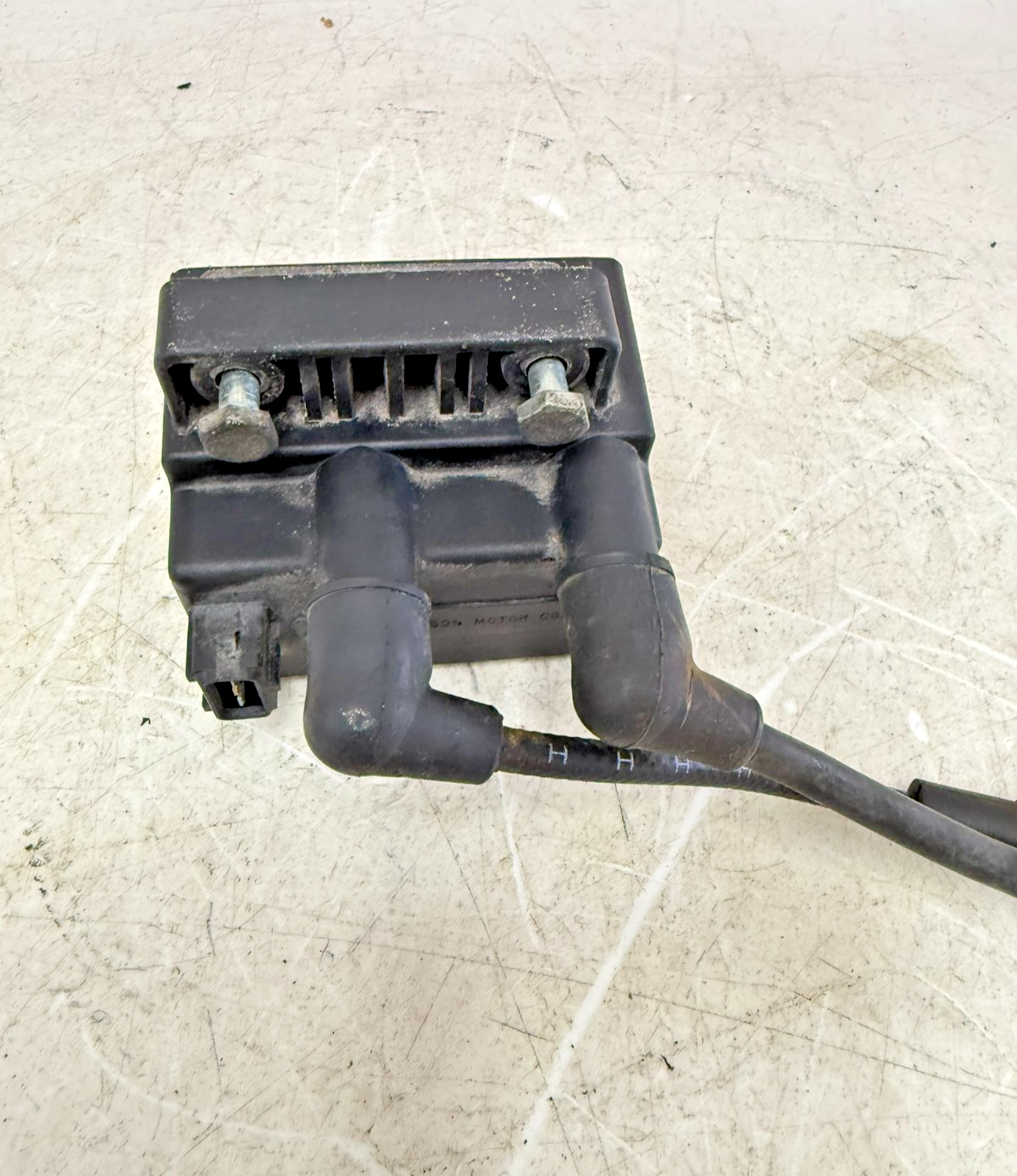 1995 HARLEY FLH ELECTRA GLIDE Ignition Coil Spark Plugs Wire 3 pin