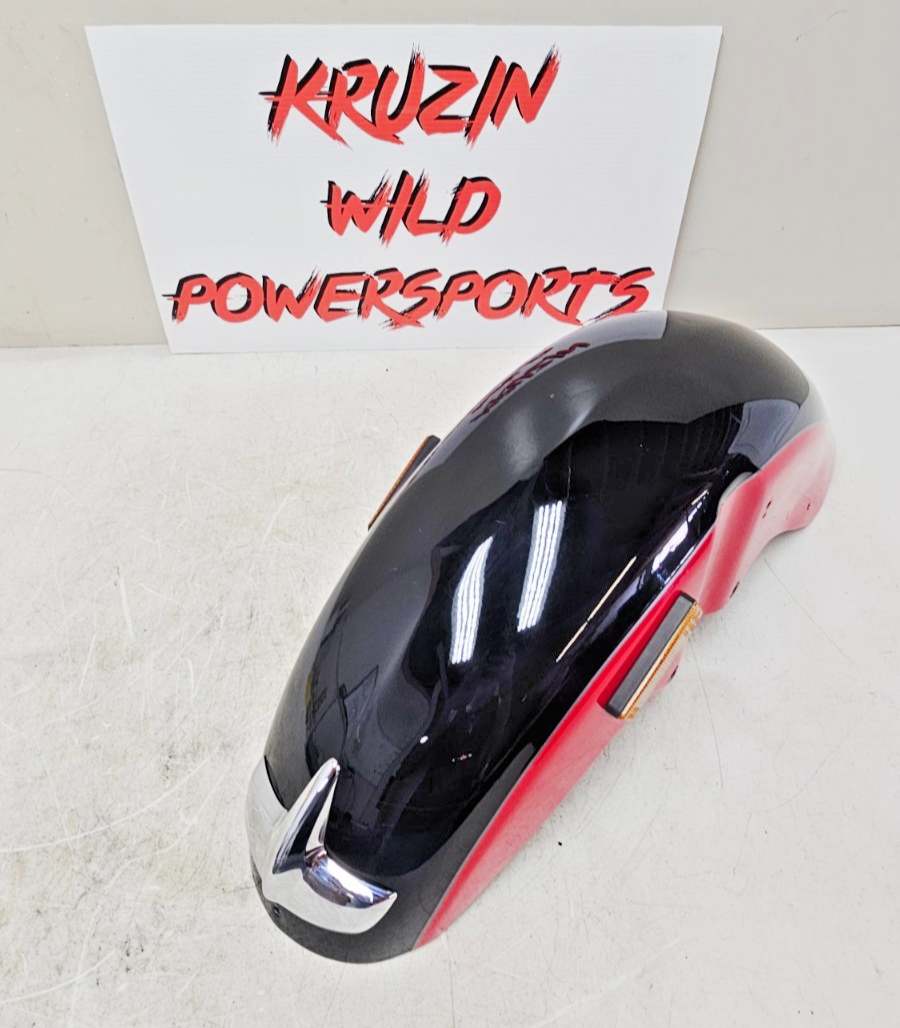 1999 HONDA VALKYRIE INTERSTATE Front Fender w/ Chrome Trim Tip OEM