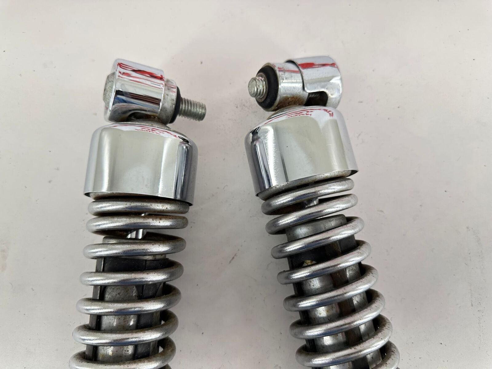 2007 HARLEY SPORTSTER CUSTOM Chrome Rear Shocks Suspension 11 3/4