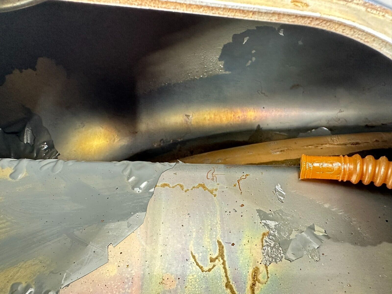 2002 HARLEY SOFTAIL OEM HD EFI Gas Fuel Tank Nice Paint