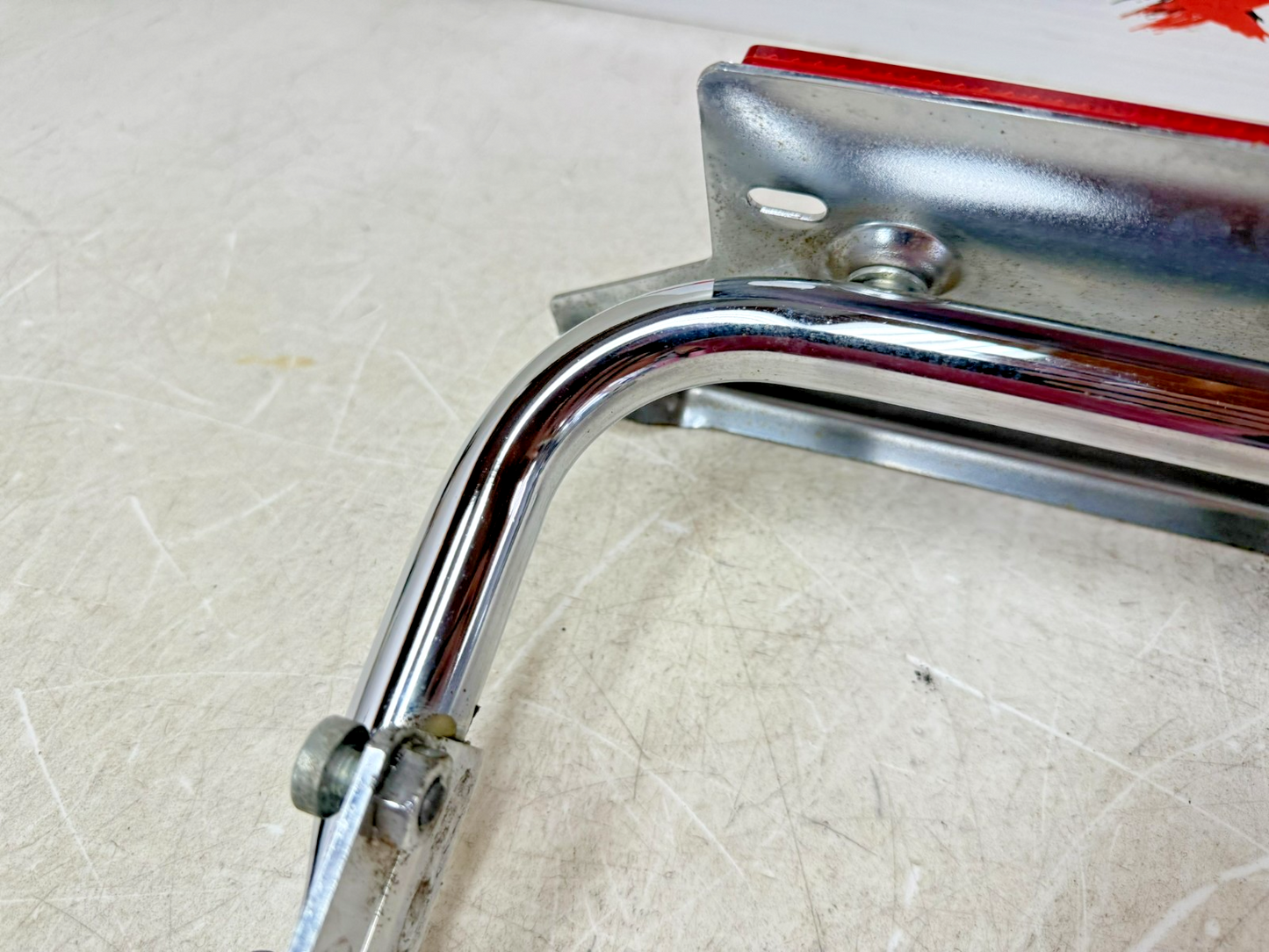 2003 HARLEY ELECTRA GLIDE License Plate Support Rail Bar Holder & Mount