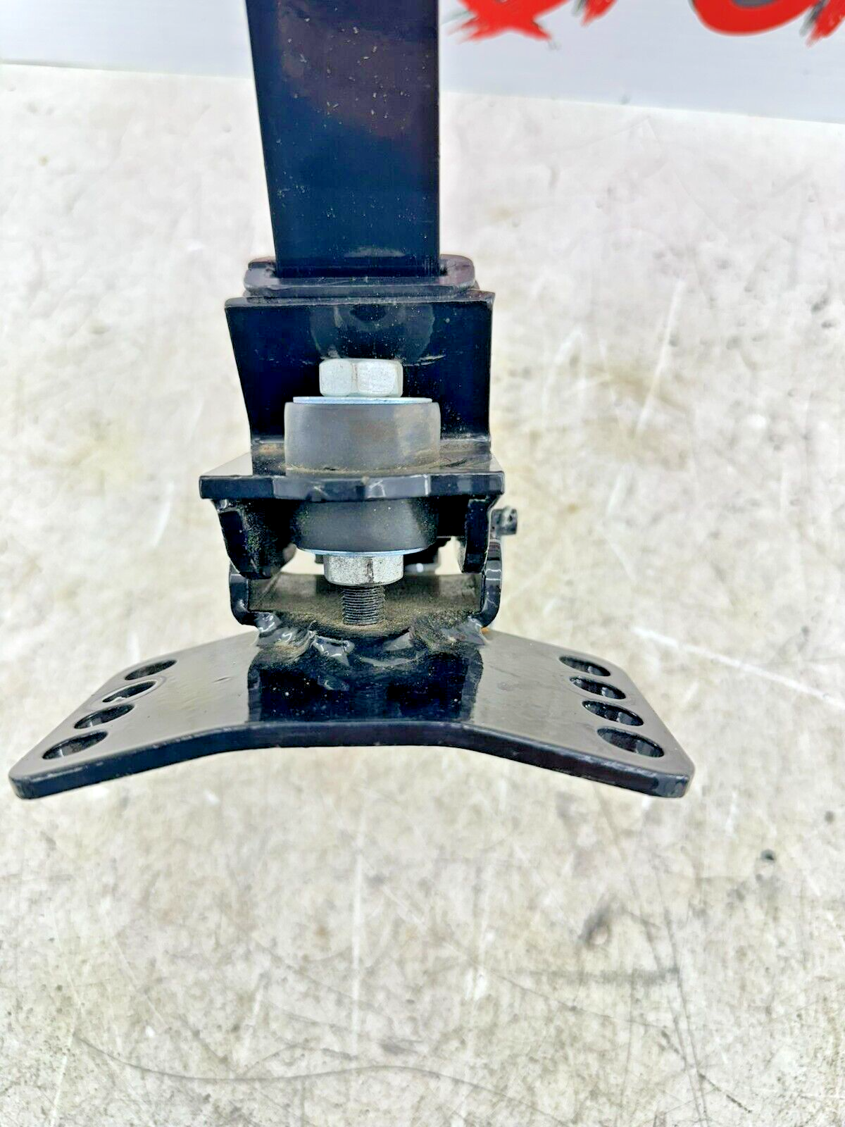 2007 Harley Electra Glide CVO Driver Backrest + Mounting Bracket