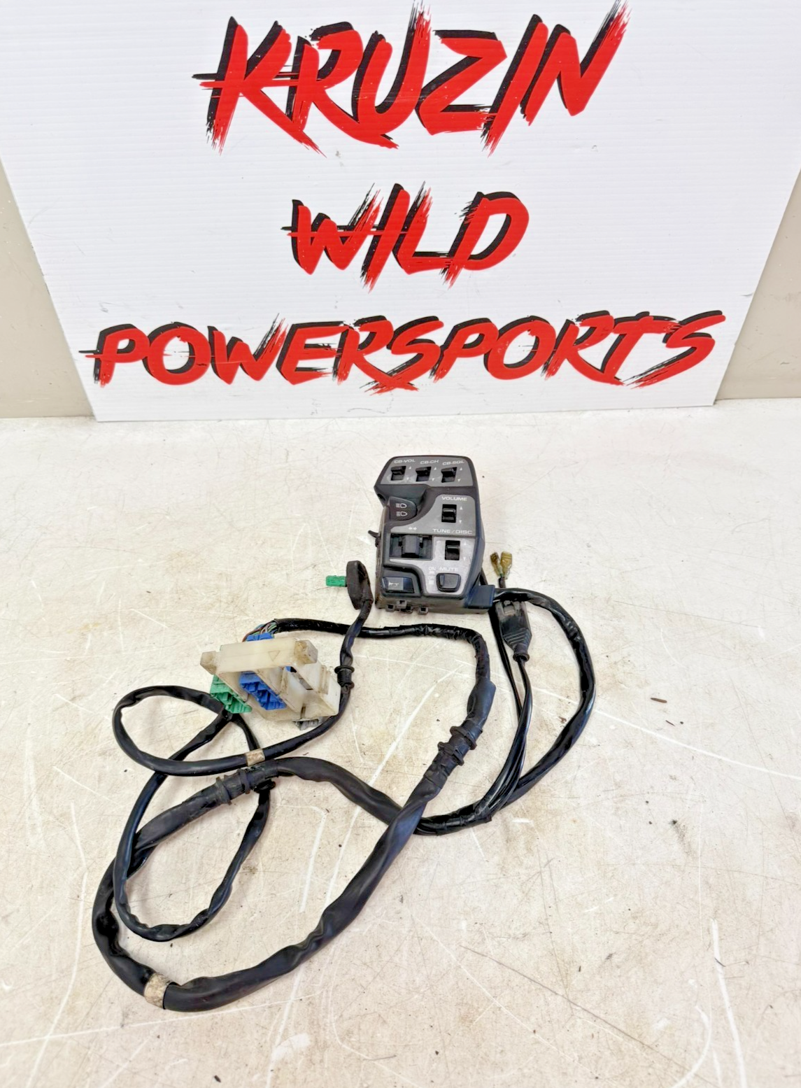 2002 Honda Goldwing GL1800 Left Switch Handlebar Control Signal Light Horn