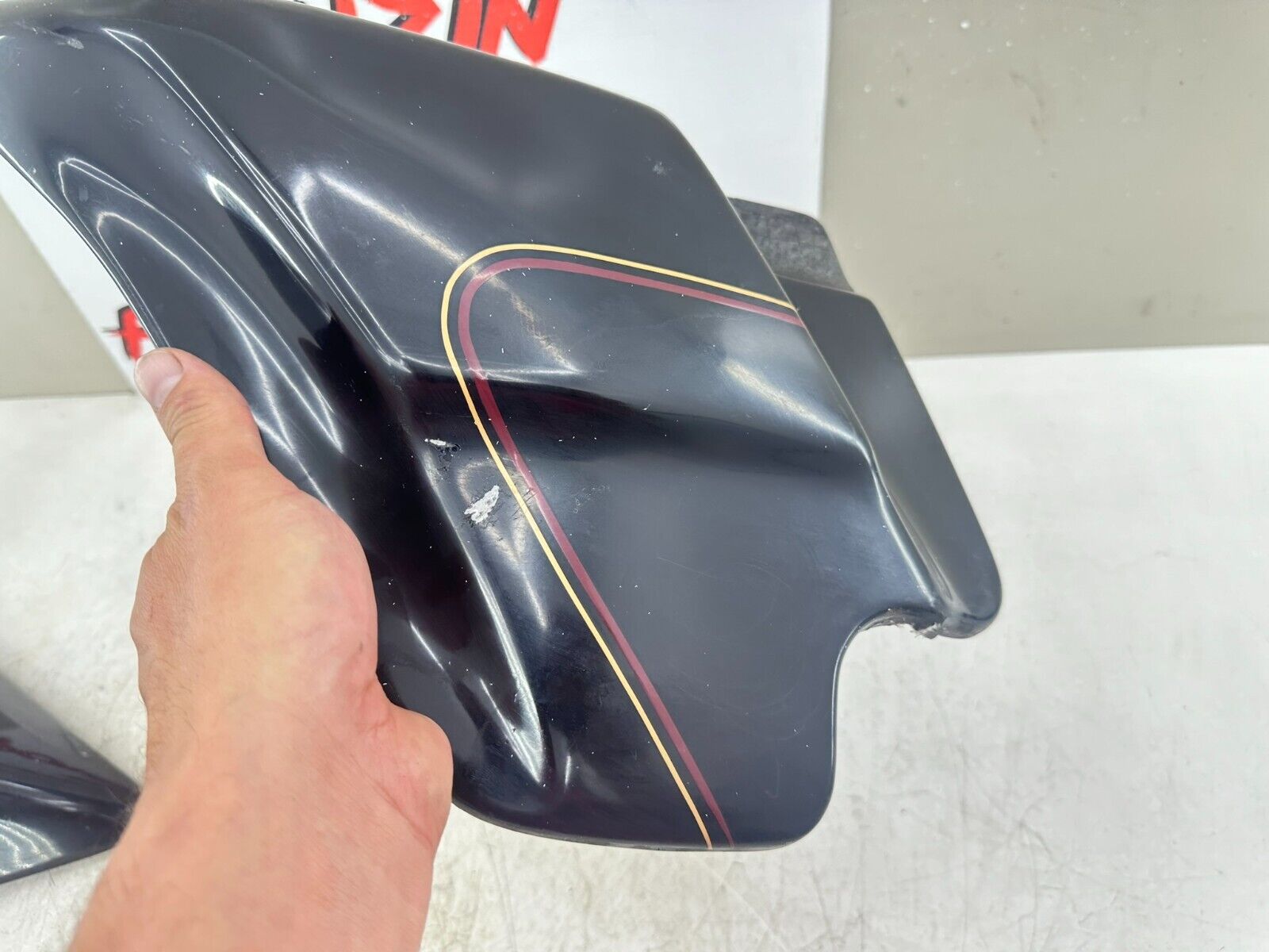 1999 HARLEY FLH ELECTRA GLIDE OEM HD Right Left Sidr Cover Fiaring