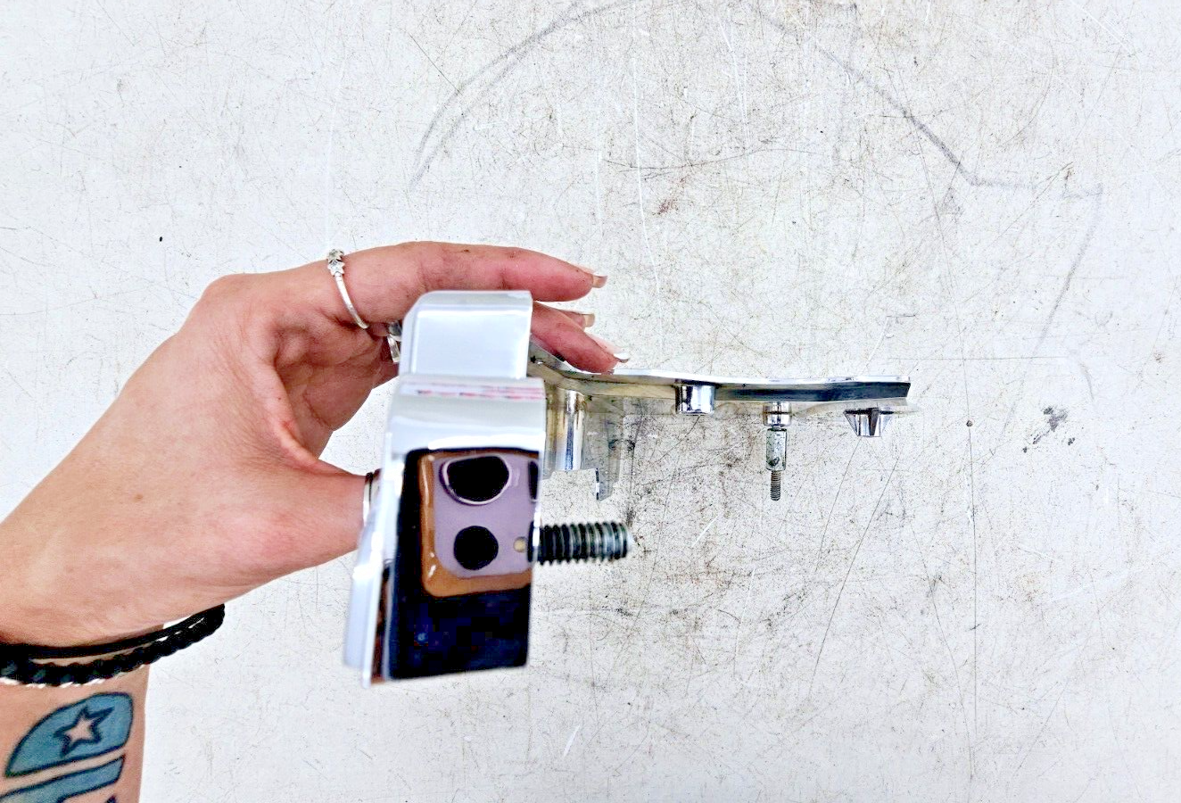 1999 HARLEY DYNA CONVERTIBLE Chrome Transmission & Oil Pump Cover Guard