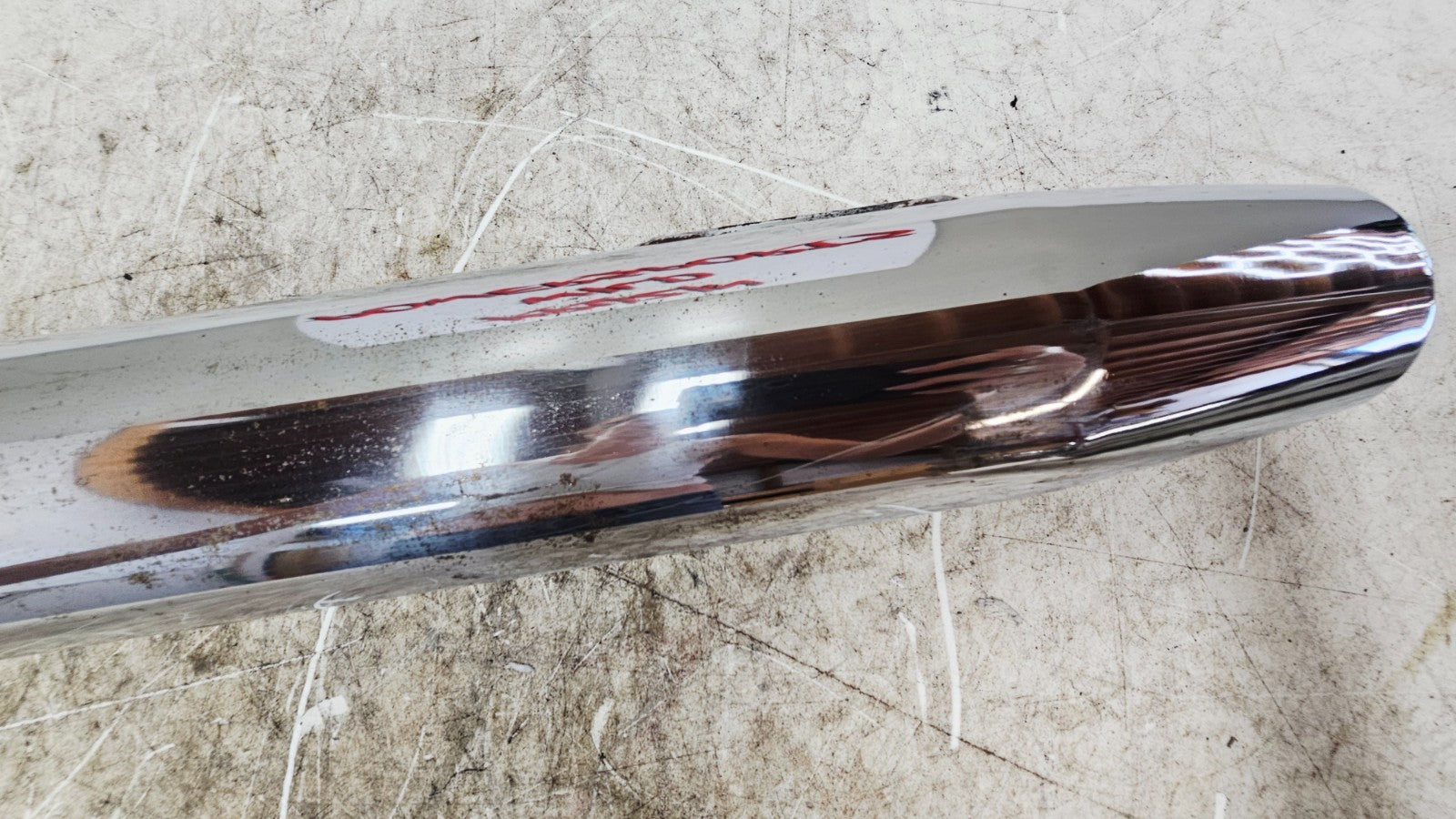 1996 HARLEY FLH ELECTRA GLIDE Exhaust Muffler Pipes Slip On OEM HD