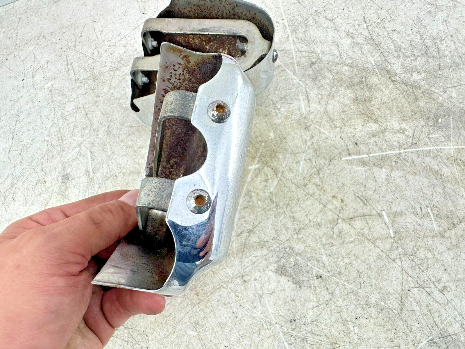 2002 HARLEY SOFTAIL Rear Axle Swing Arm Cover Guard OEM HD