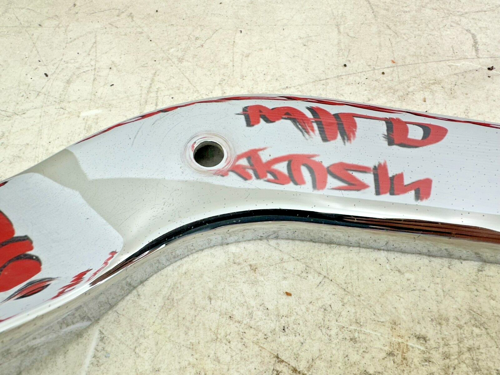 2002 HARLEY SOFTAIL Chrome Rear Fender Strut Arm Bars