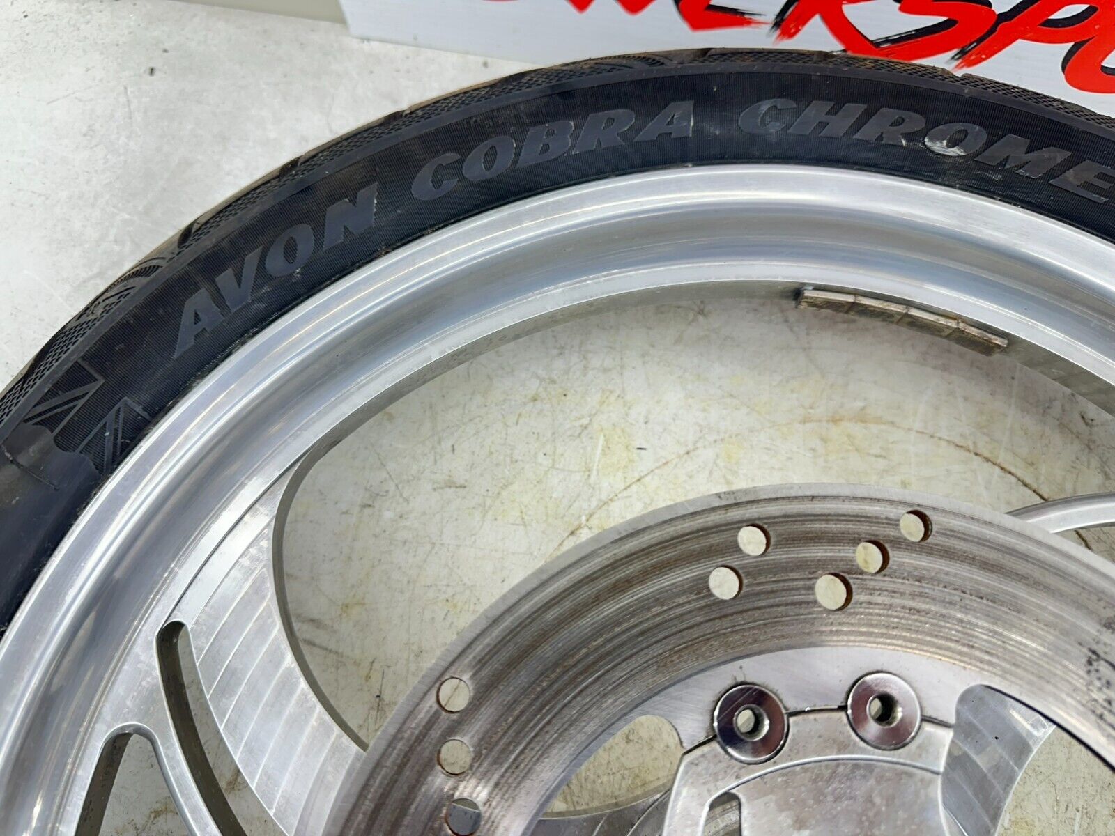 1999 HARLEY SOFTAIL 21" Front Wheel Rim Tire Mag 3 Spoke