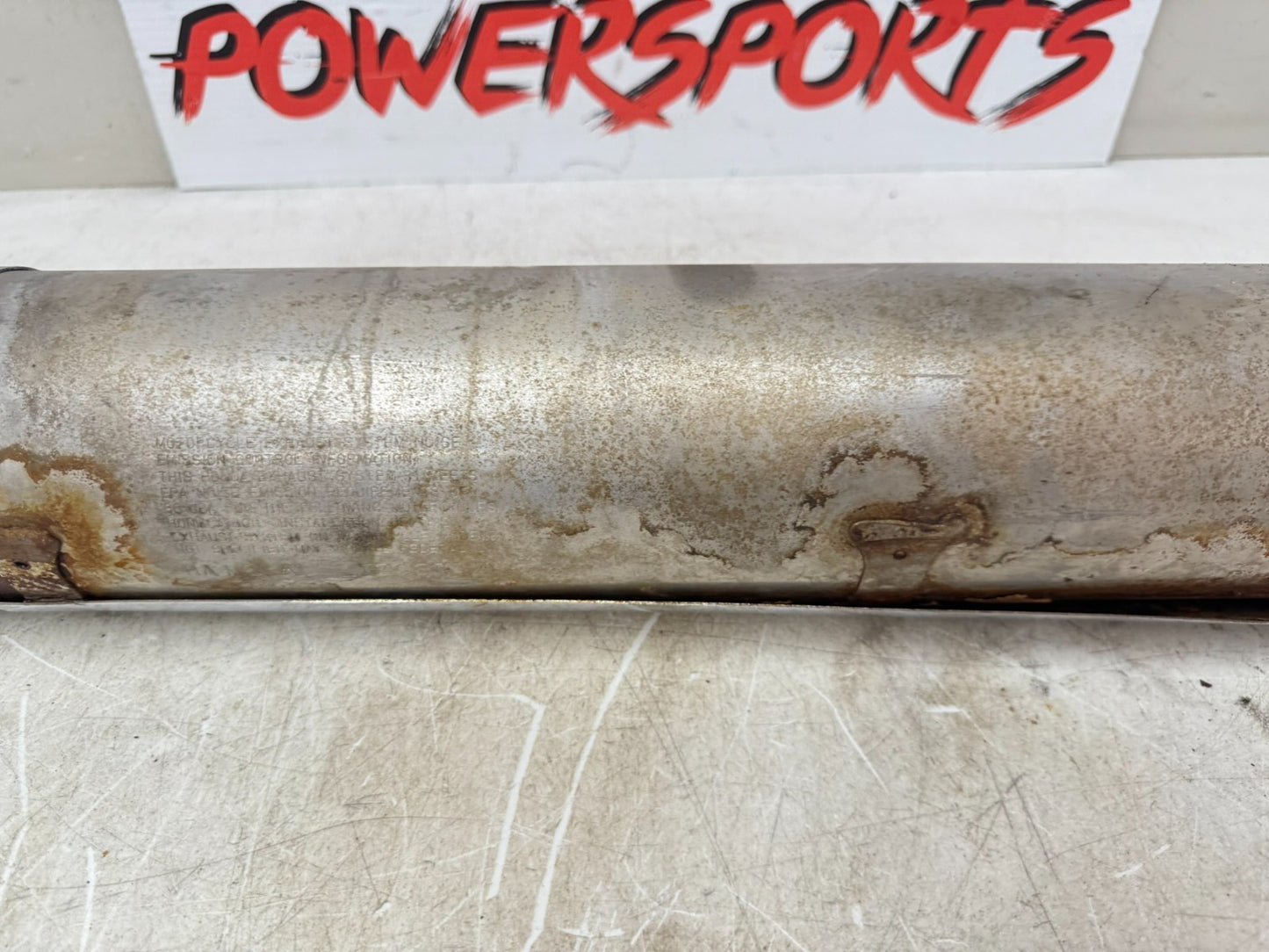 2002 Honda Goldwing GL1800 Right Exhaust Pipe Muffler Slip On Can Silencer