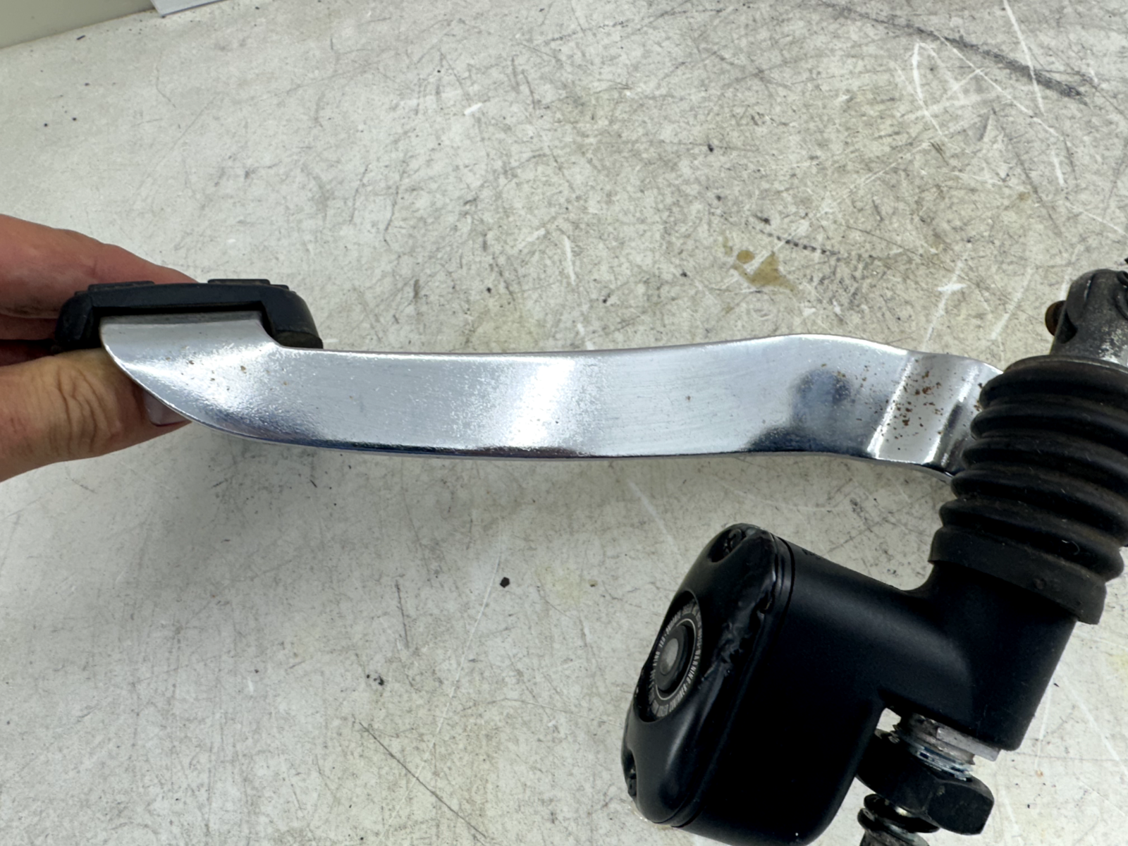 2003 HARLEY ELECTRA GLIDE classic Rear Brake Pedal + Master Cylinder
