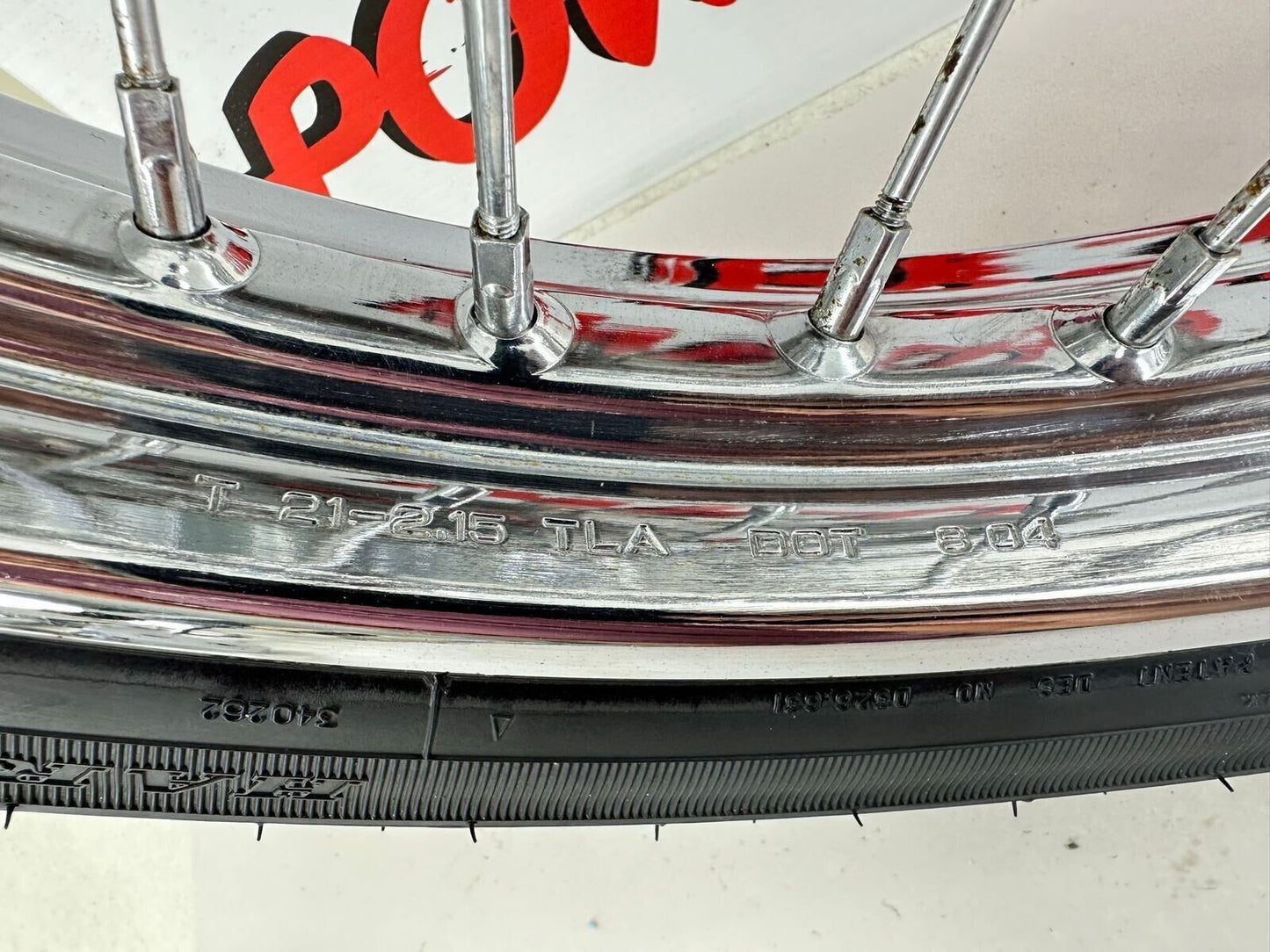 2003 HARLEY SOFTAIL 21" Front Wheel Rim (New) Tire