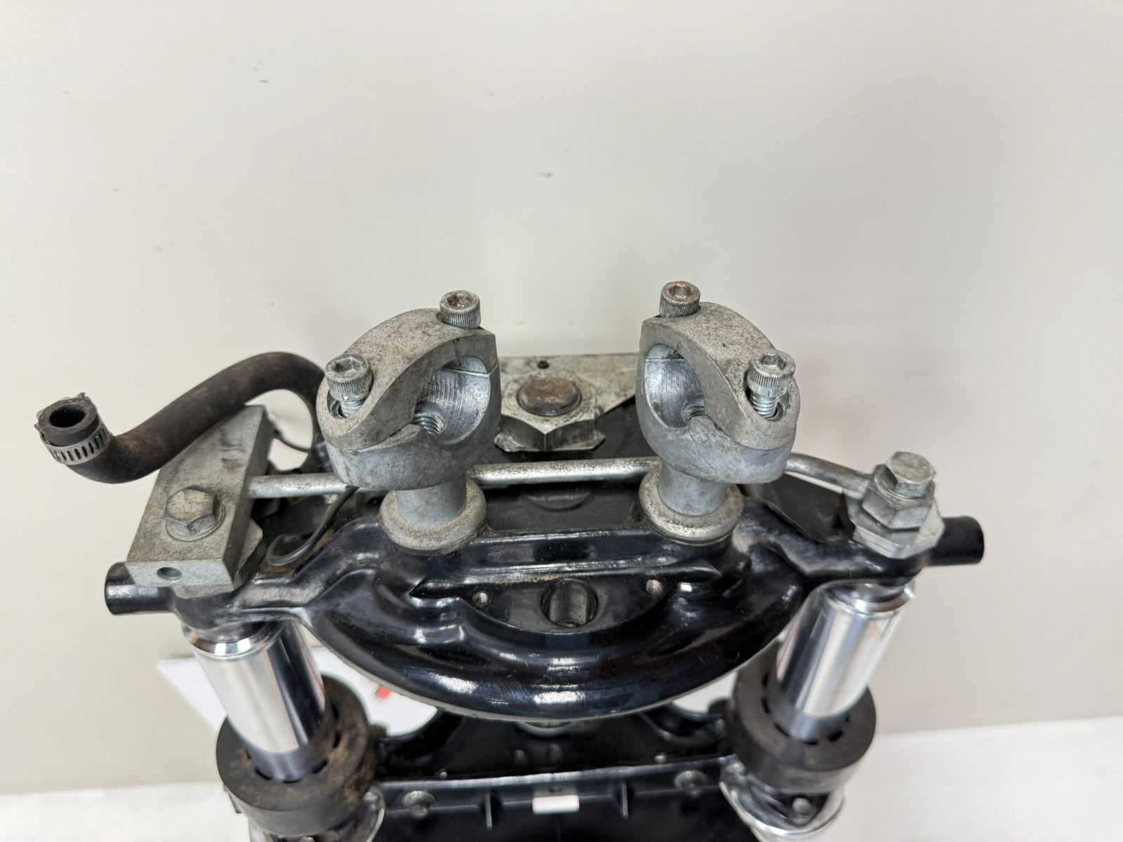 1995 HARLEY FLH ELECTRA GLIDE Forks Triple Tree Front End Chrome Lowers Air Ride