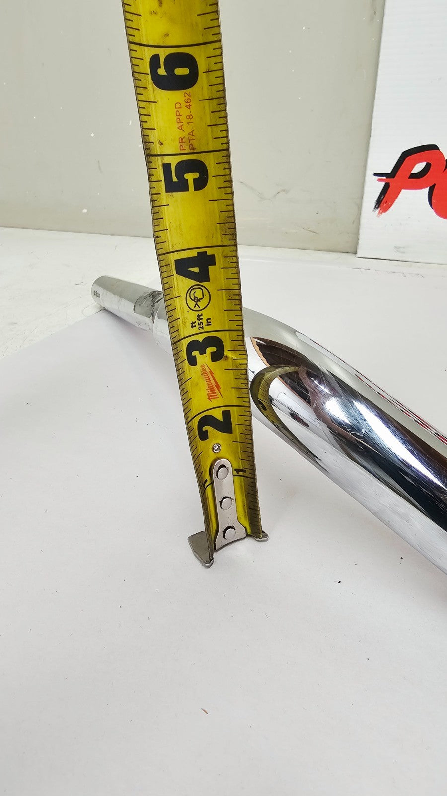1995 HARLEY SOFTAIL FATBOY Chrome 36" Wide Beach Bars Handlebars Oversized 1 1/4