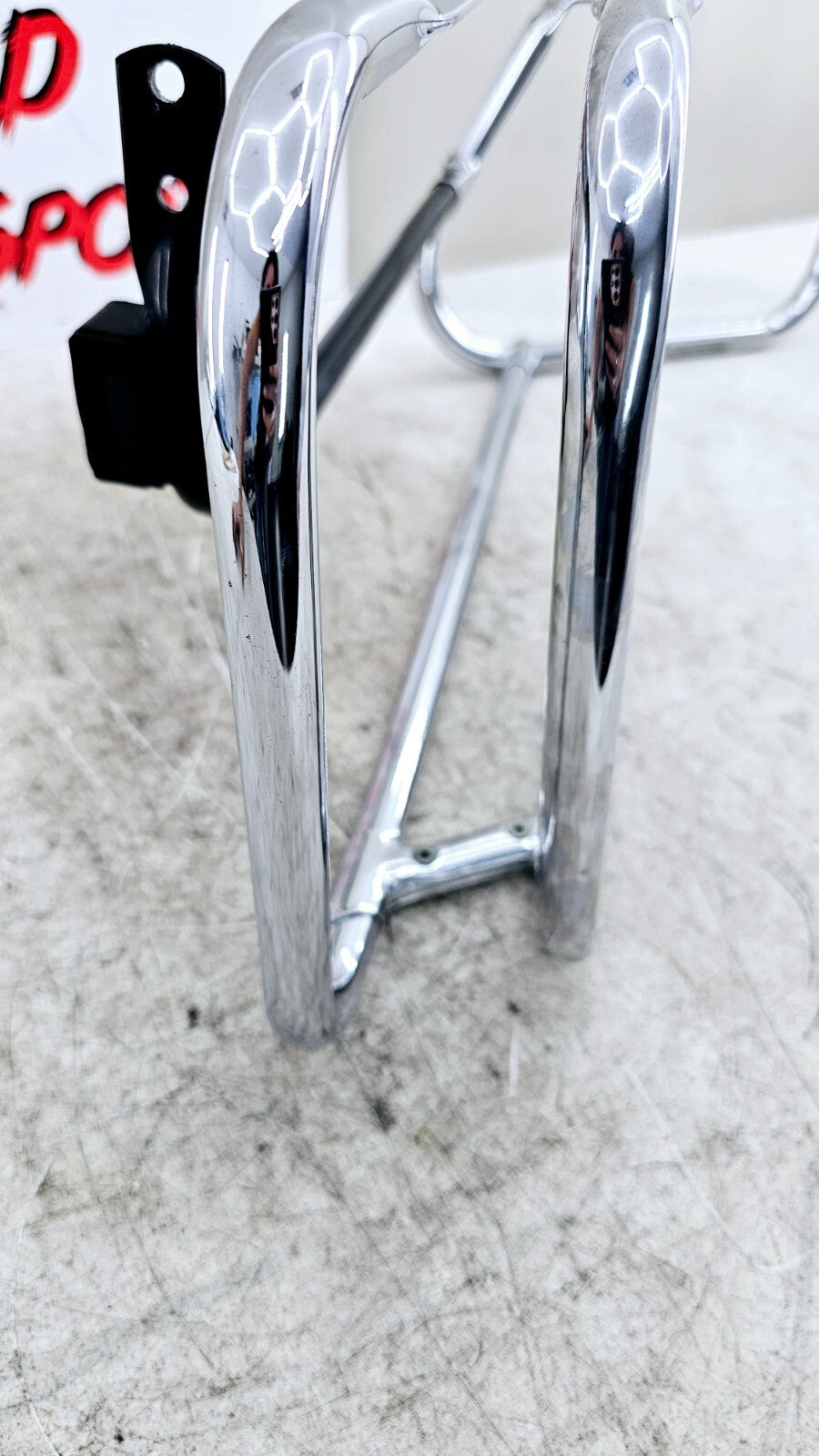 1998 HARLEY FLH ELECTRA GLIDE Chrome Right Saddlebag Guard Bumper Surround Bars