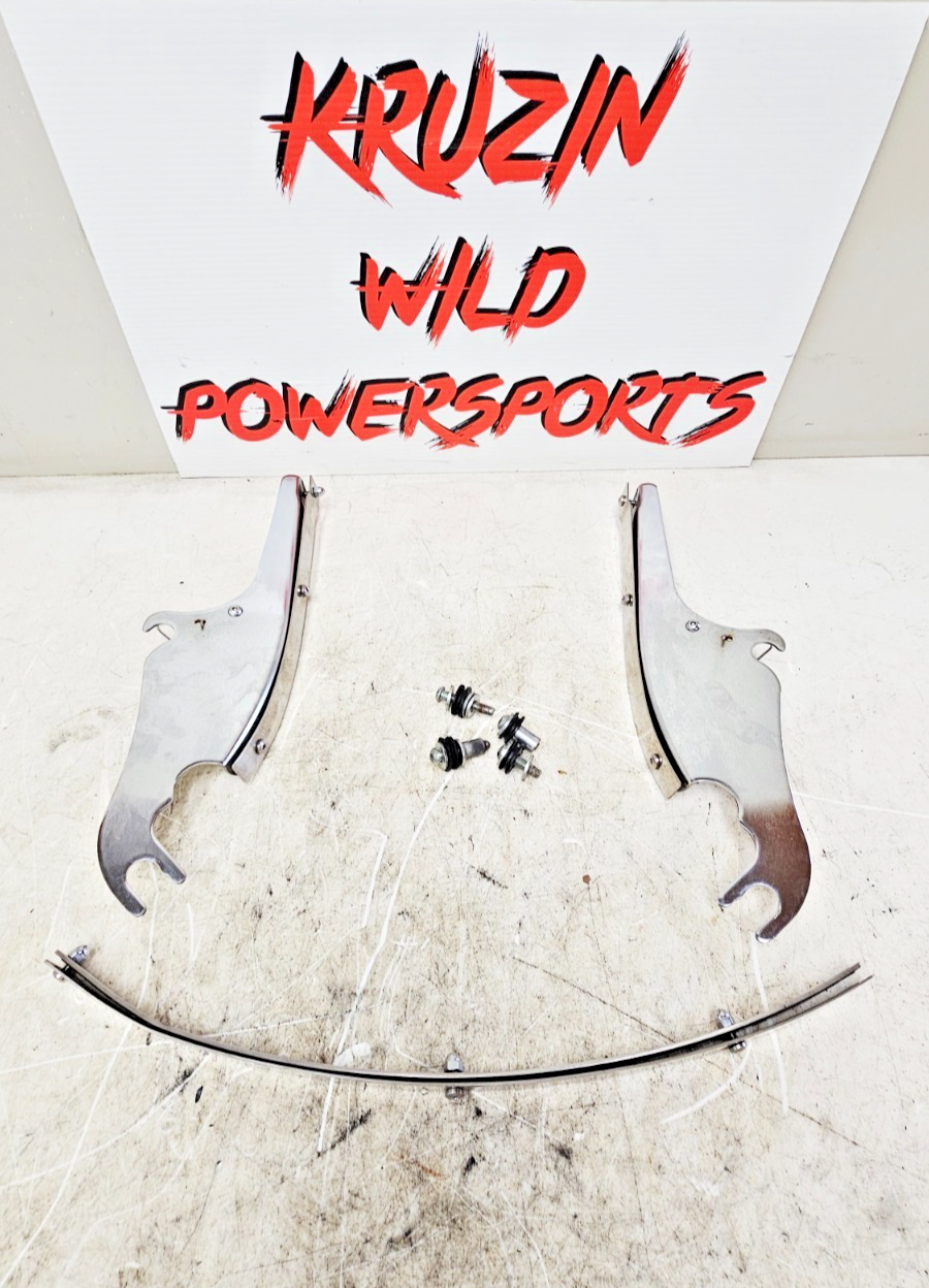 2002 HARLEY SOFTAIL Detachable Windshield Mount Bracket Hardware