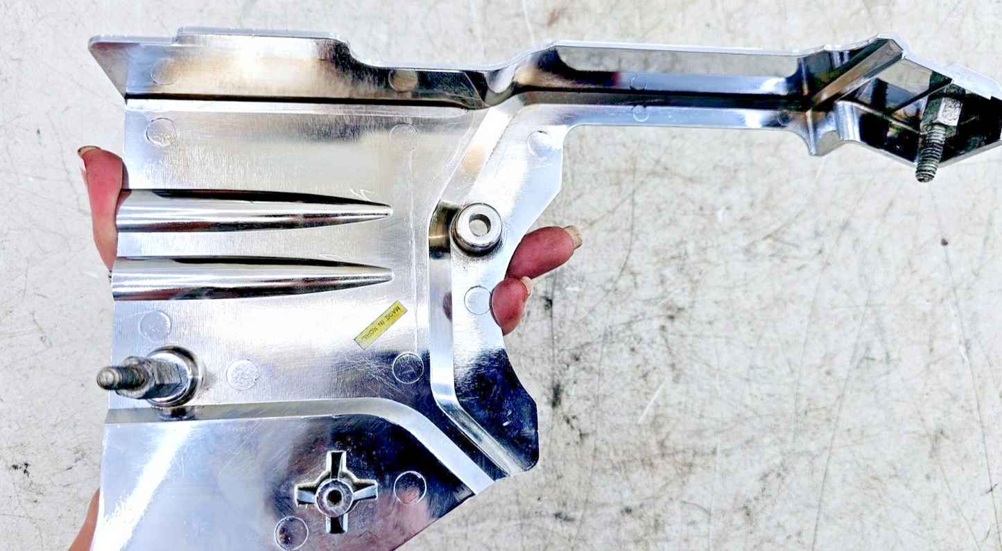 1999 HARLEY DYNA CONVERTIBLE Chrome Transmission & Oil Pump Cover Guard