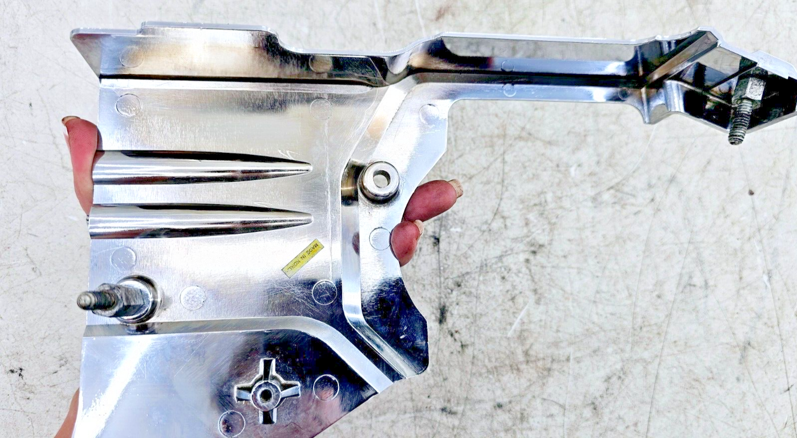 1999 HARLEY DYNA CONVERTIBLE Chrome Transmission & Oil Pump Cover Guard