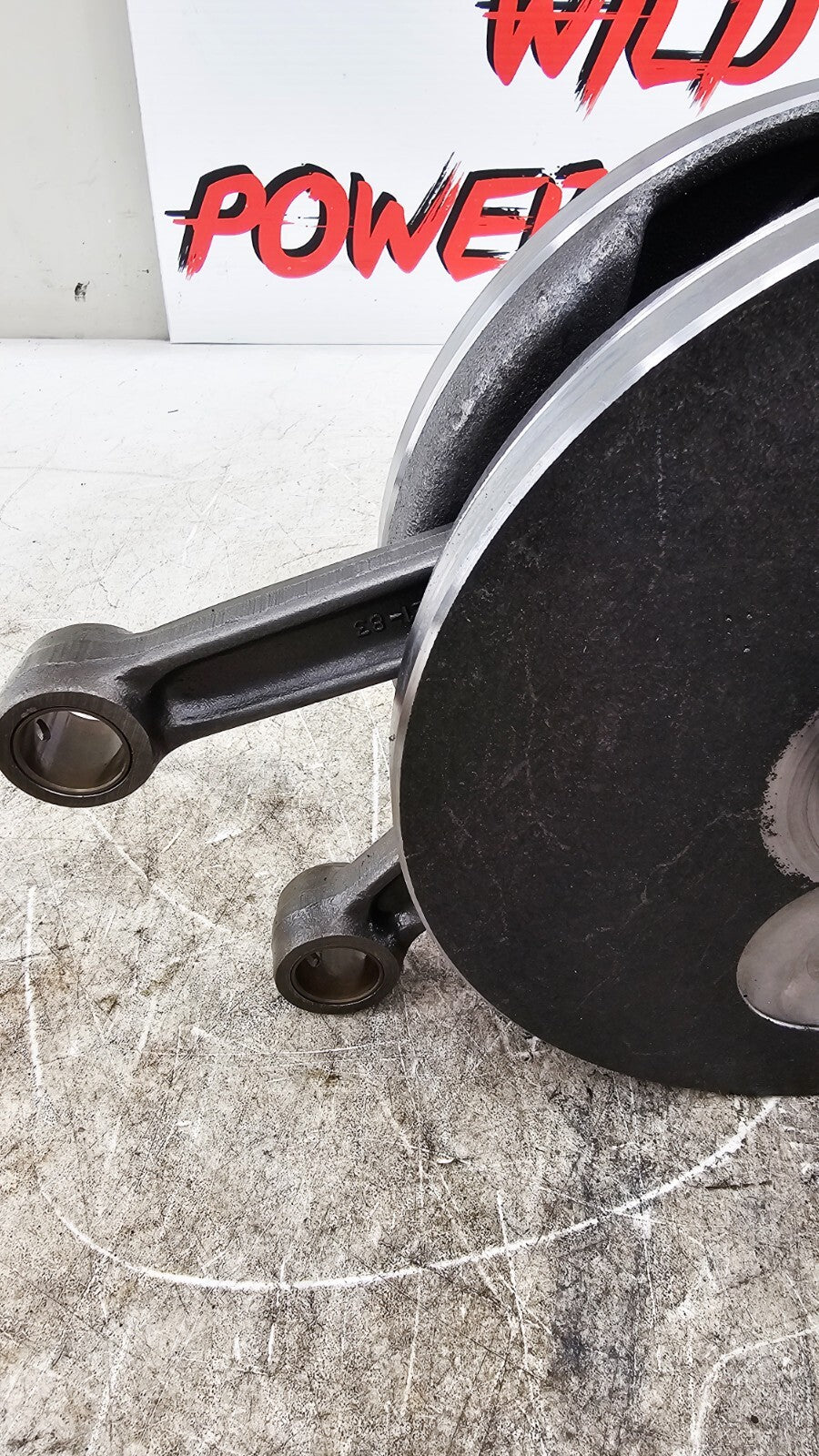 2000 Harley Davidson Sportster Engine Motor Crankshaft Flywheel Connecting Rods