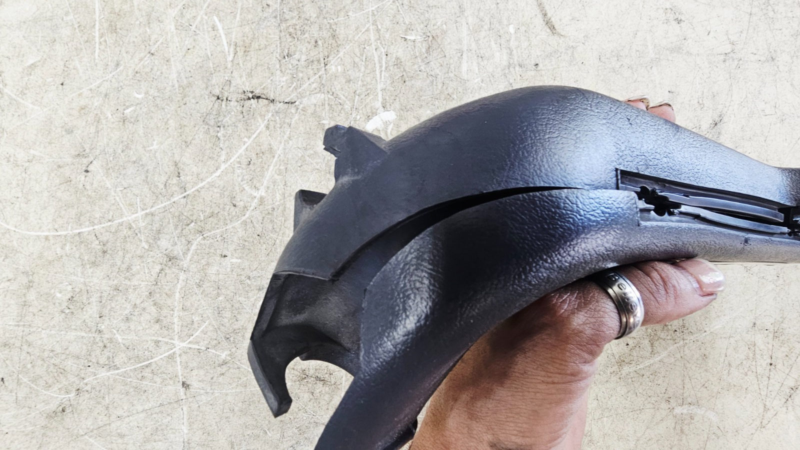 1995 HONDA GOLDWING GL1500 Handlebar Rubber Trim Covers + Center Pad