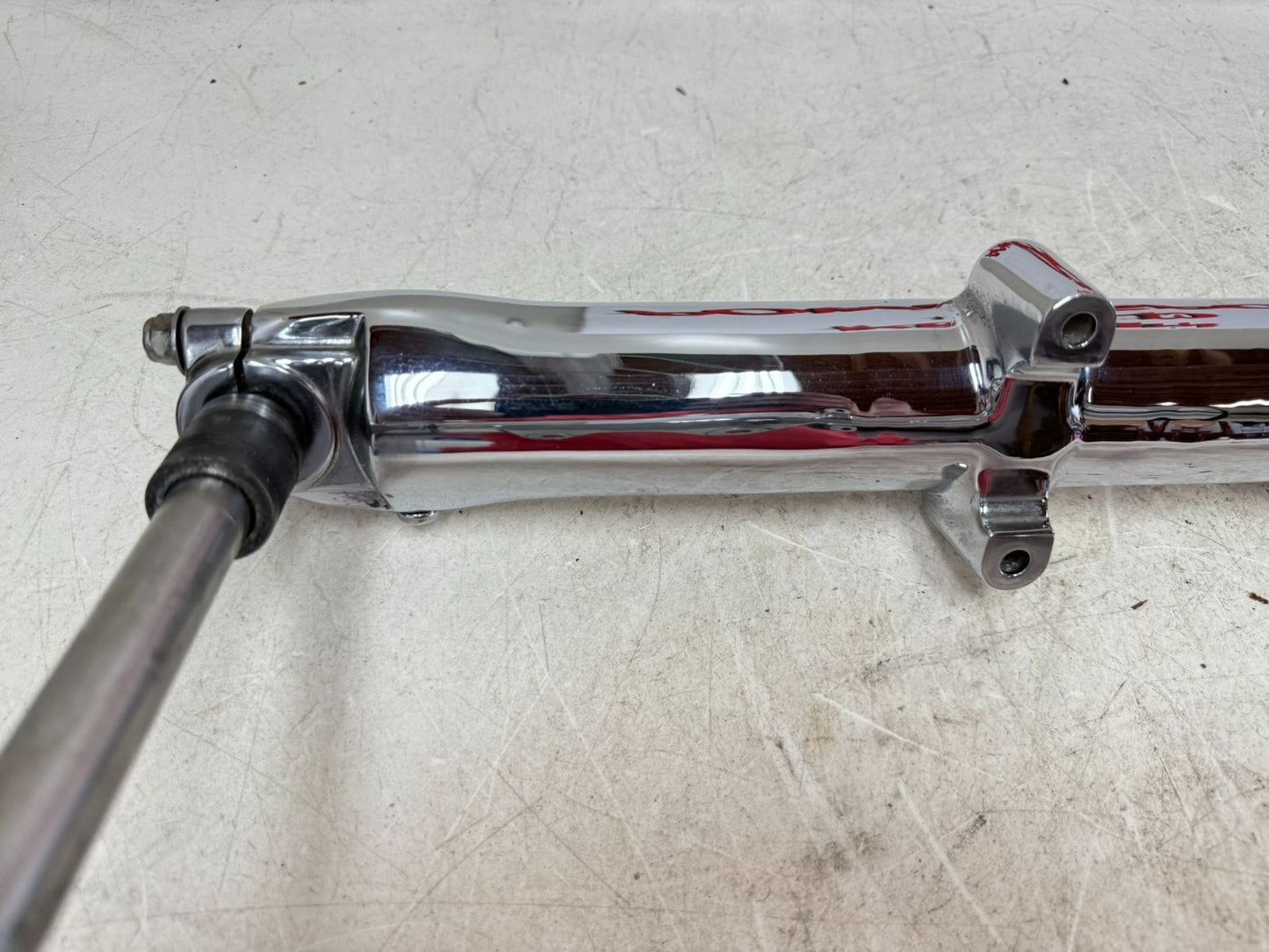 1997 HARLEY DAVIDSON SOFTAIL Chrome Front End Forks Triple Tree Lowers 41mm 