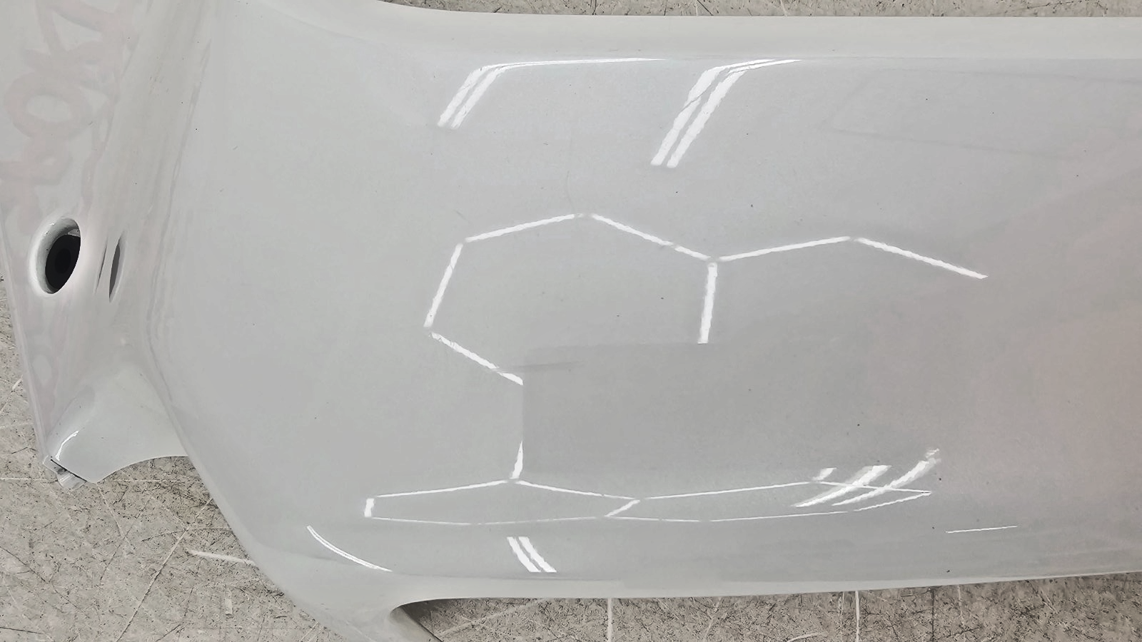 06-17 SUZUKI BOULEVARD M109R VZR1800 Left Radiator Trim Fairing Cowl Cover OEM