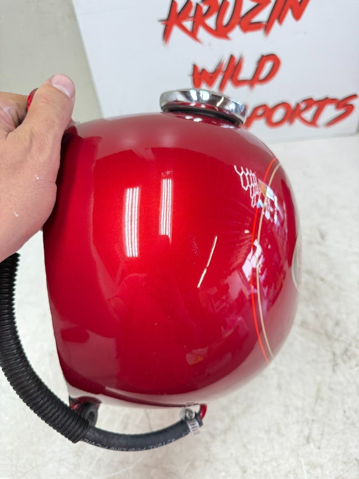 1997 HARLEY DAVIDSON SOFTAIL OEM Left Right Split Gas Fuel Tank