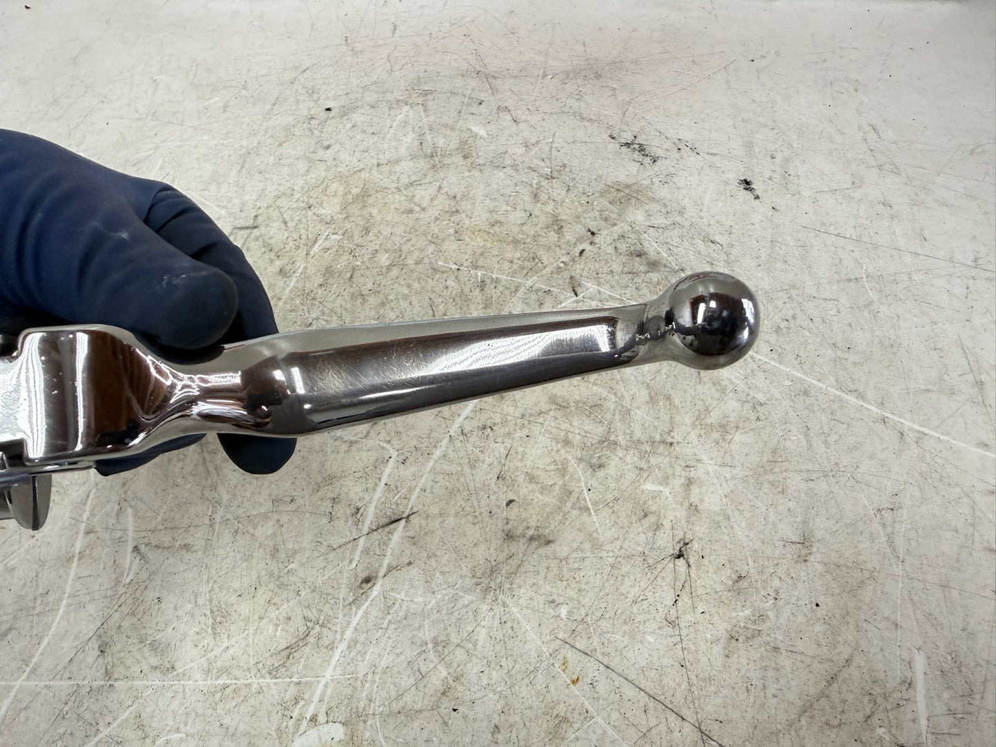 1995 HARLEY FLH ELECTRA GLIDE Clutch Perch Hand Lever Chrome