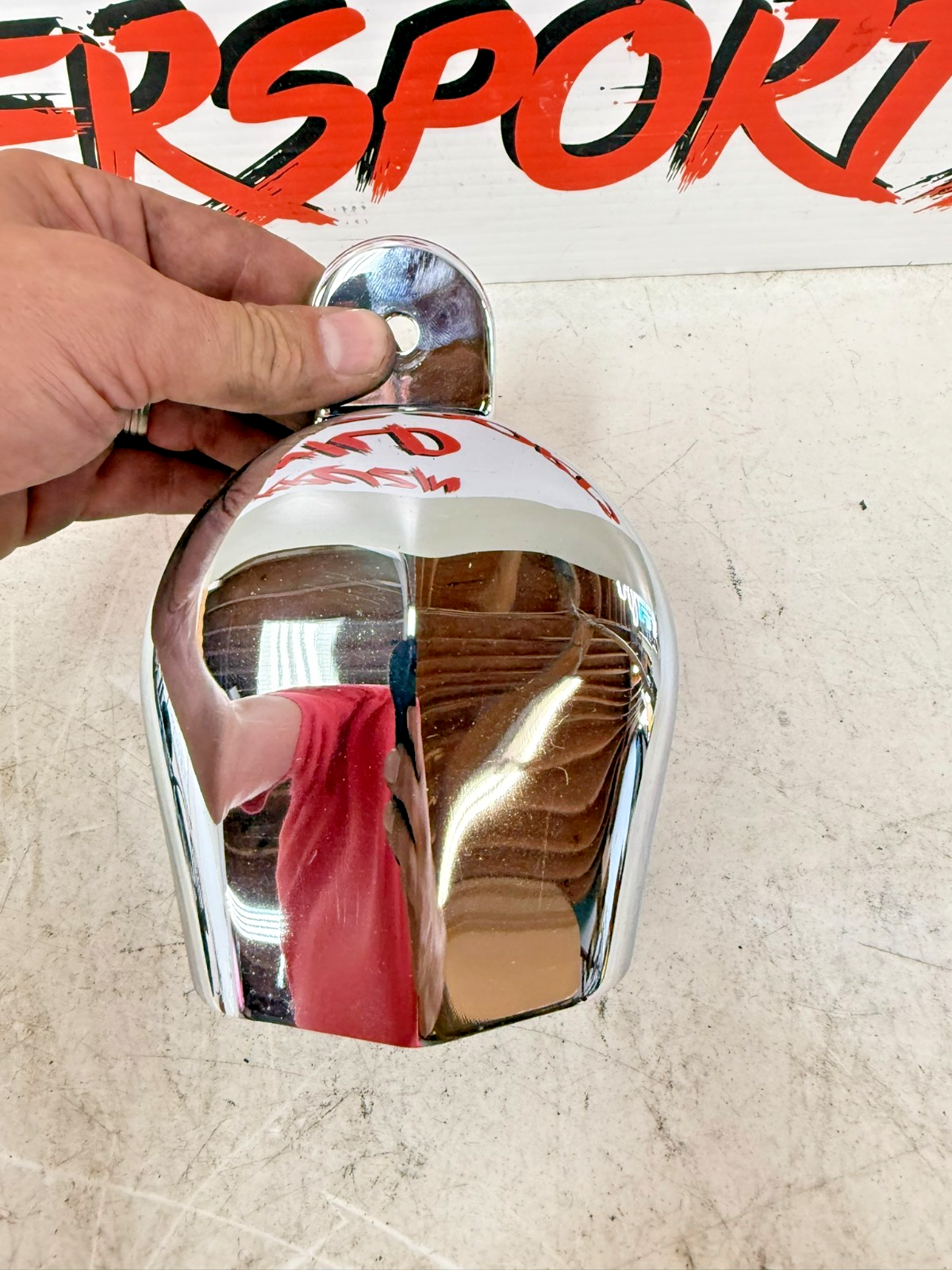 1997 HARLEY DAVIDSON SOFTAIL Horn & Chrome Cover