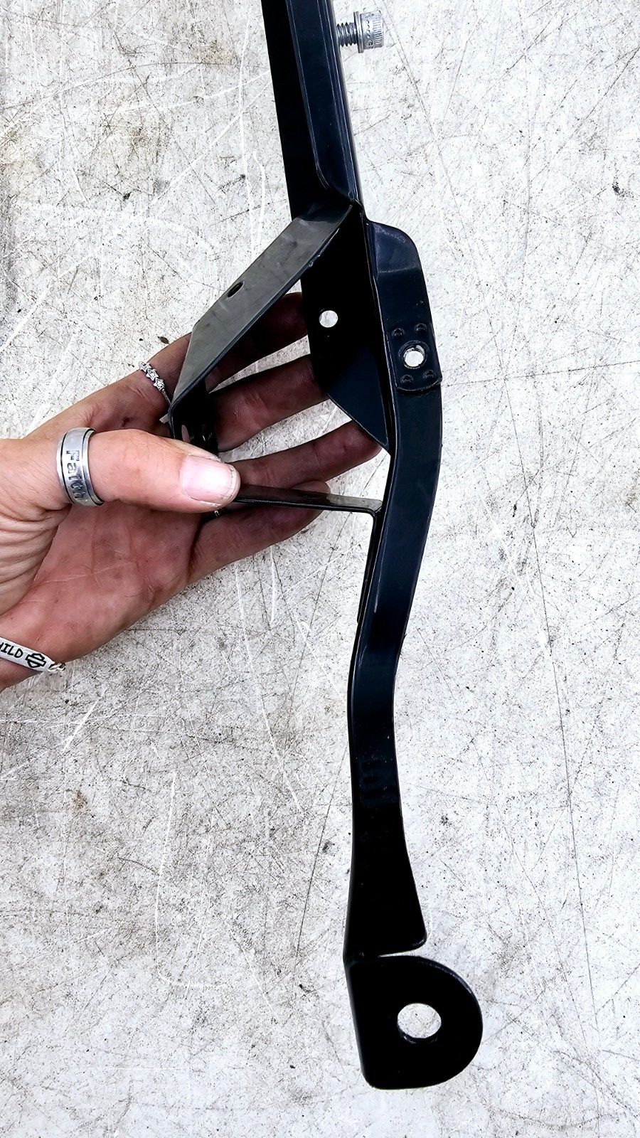 2000 HARLEY ELECTRA GLIDE Right Left Fairing Mount Brackets Black 58479-96A