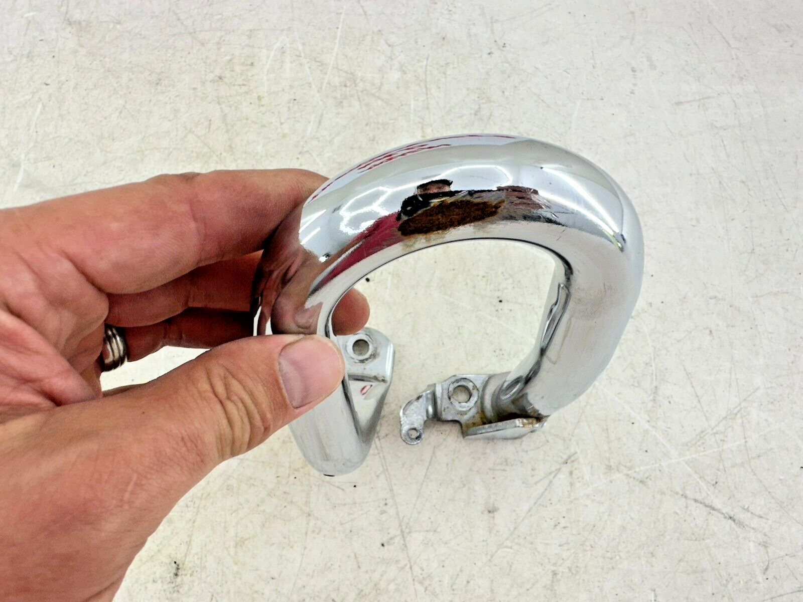 2004 Honda Goldwing GL1800 Right Left Chrome Saddlebag Crash Guard Bars