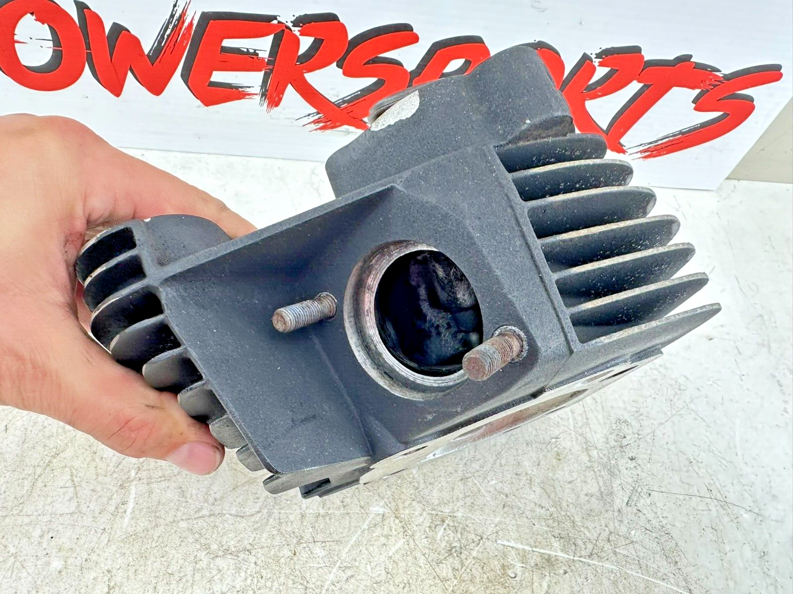 1995 HARLEY SOFTAIL EVO Engine Motor Front Cylinder Head W/ Valves 16721-84D