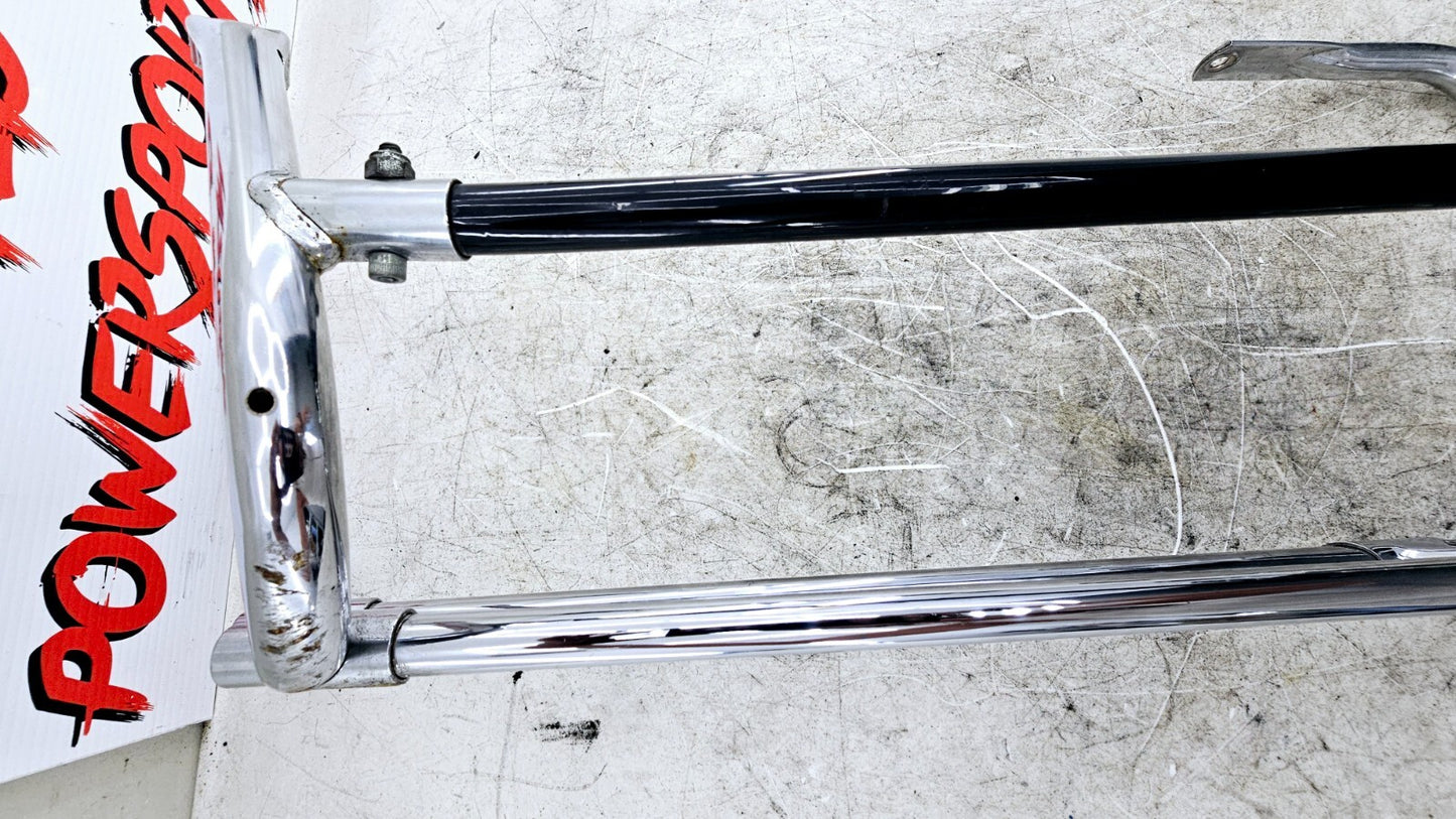 1994 HARLEY FLH ELECTRA GLIDE Chrome Right Saddlebag Bumper Guard Muffler Hanger