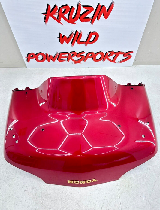 2004 Honda Goldwing GL1800 Rear Upper Top Trunk Lid Cover Fairing Red