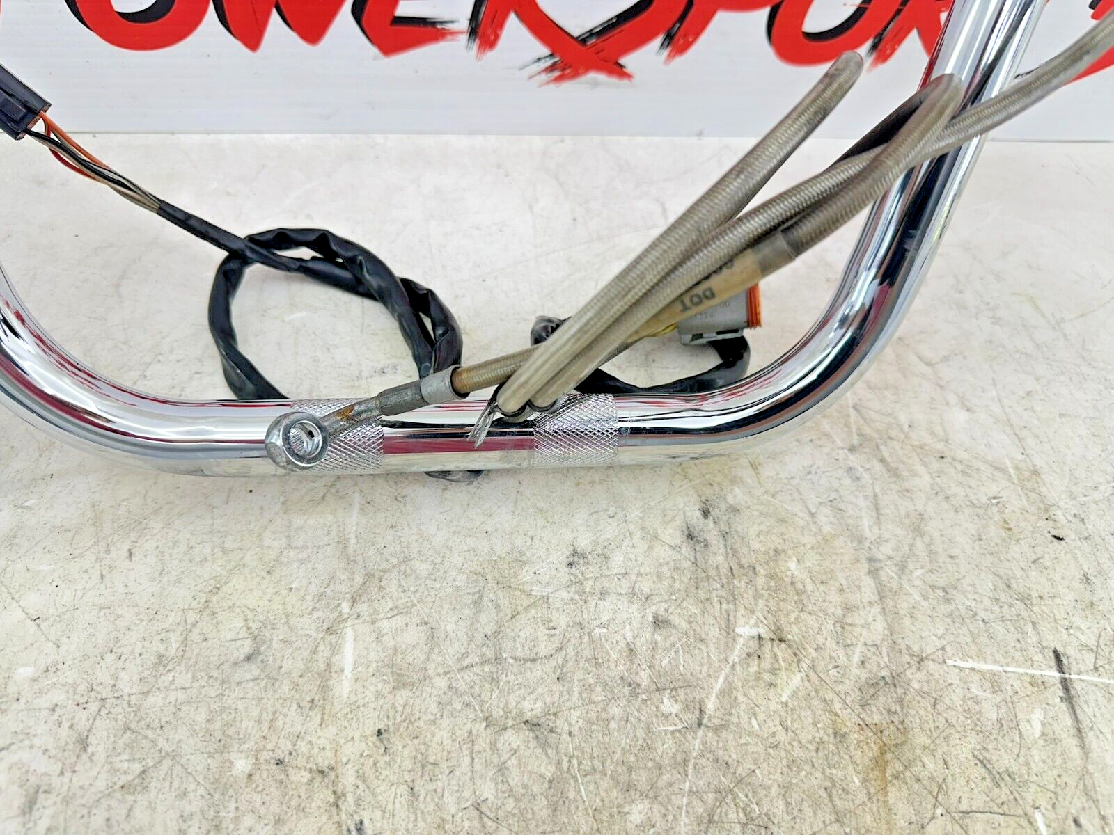 2002 HARLEY DYNA LOW RIDER Mini Apes Handlebars Hidden Wires Throttle + Clutch