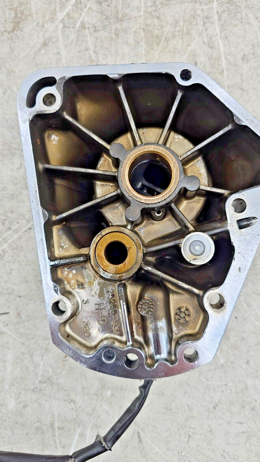 1995 HARLEY DYNA CONVERTIBLE Nose cone Cam Camshaft Ignition Pickup Engine Cover