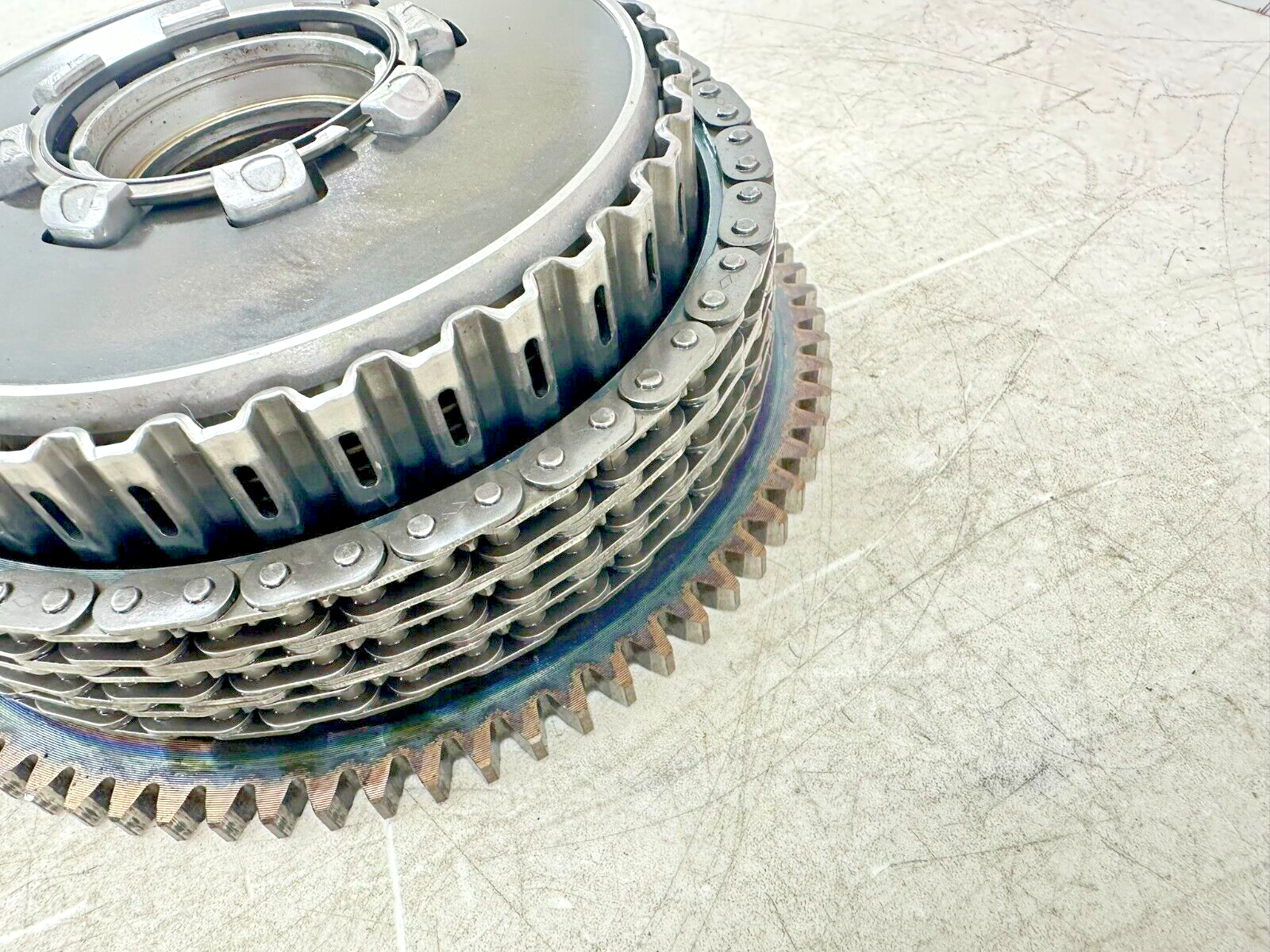 1997 HARLEY SPORTSTER Primary Clutch Basket + Chain